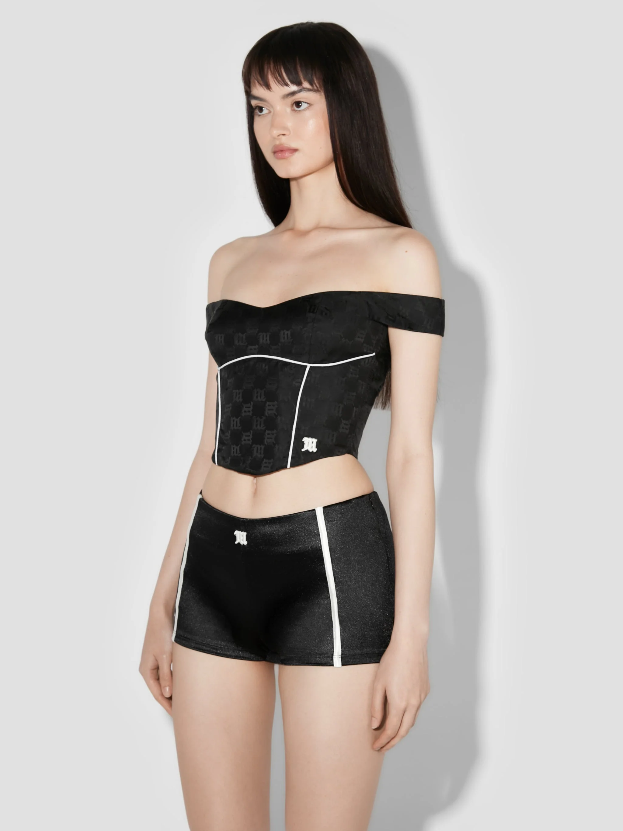 MONOGRAM NYLON CORSET TOP - Image 5