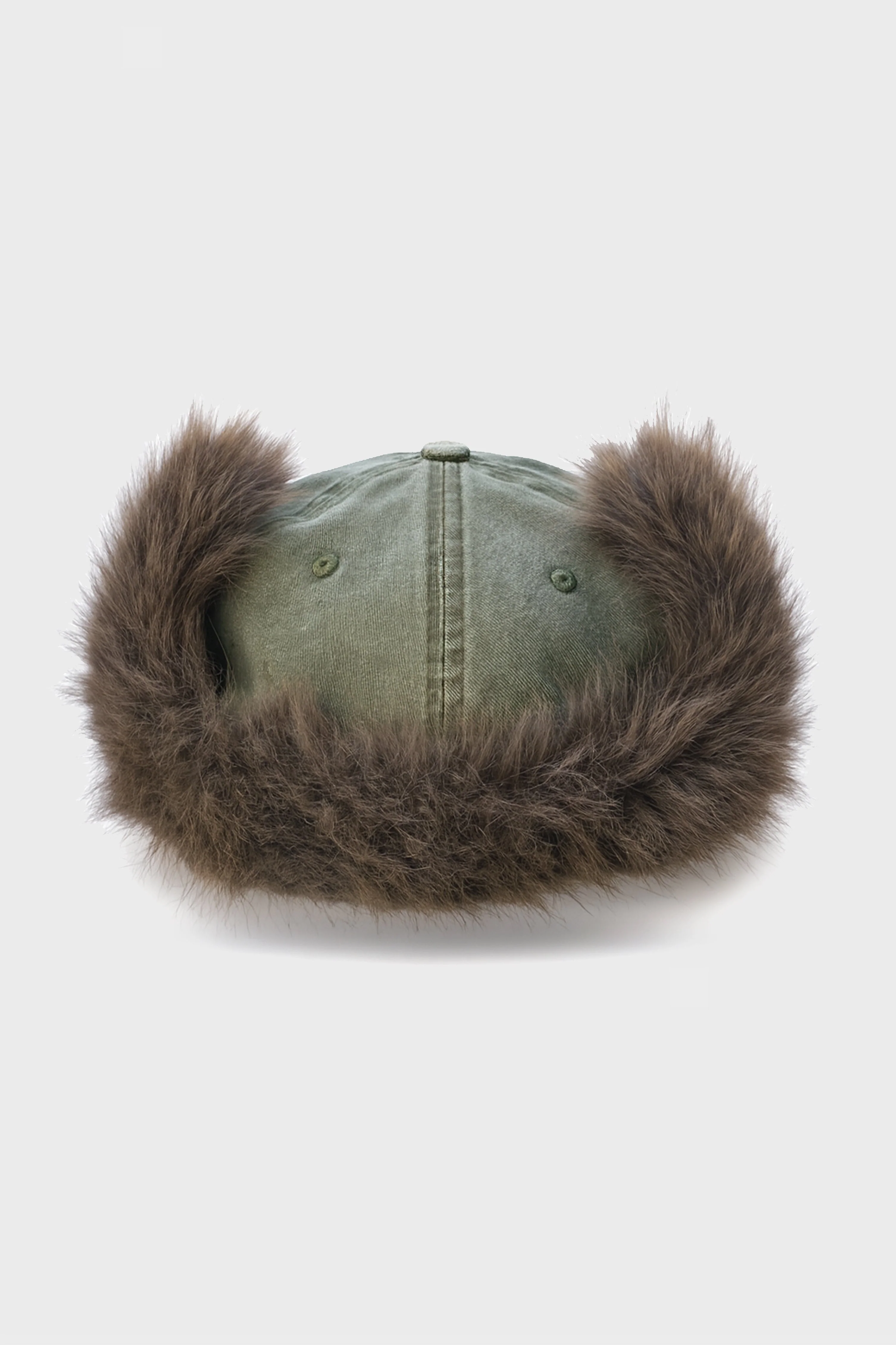 SANKT MORITZ FUR CAP OLIVE - Image 2