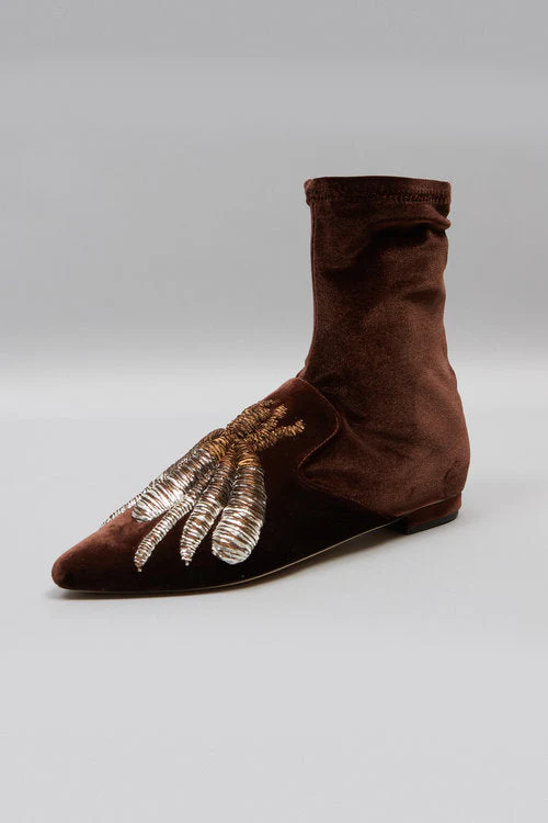 Mocha SOCK SLIPPERS - Image 2