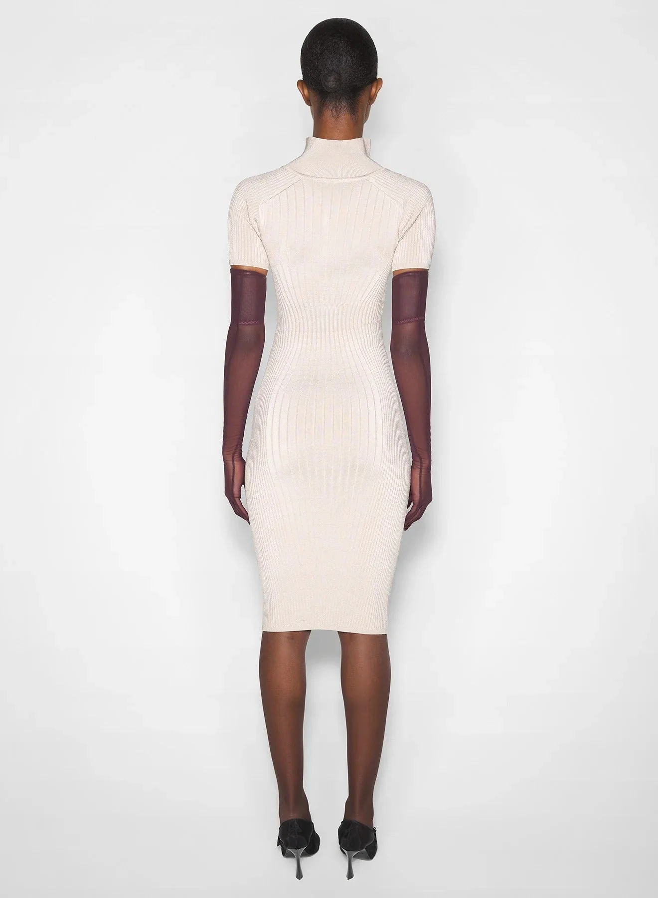 RIB POLO DRESS - Image 5