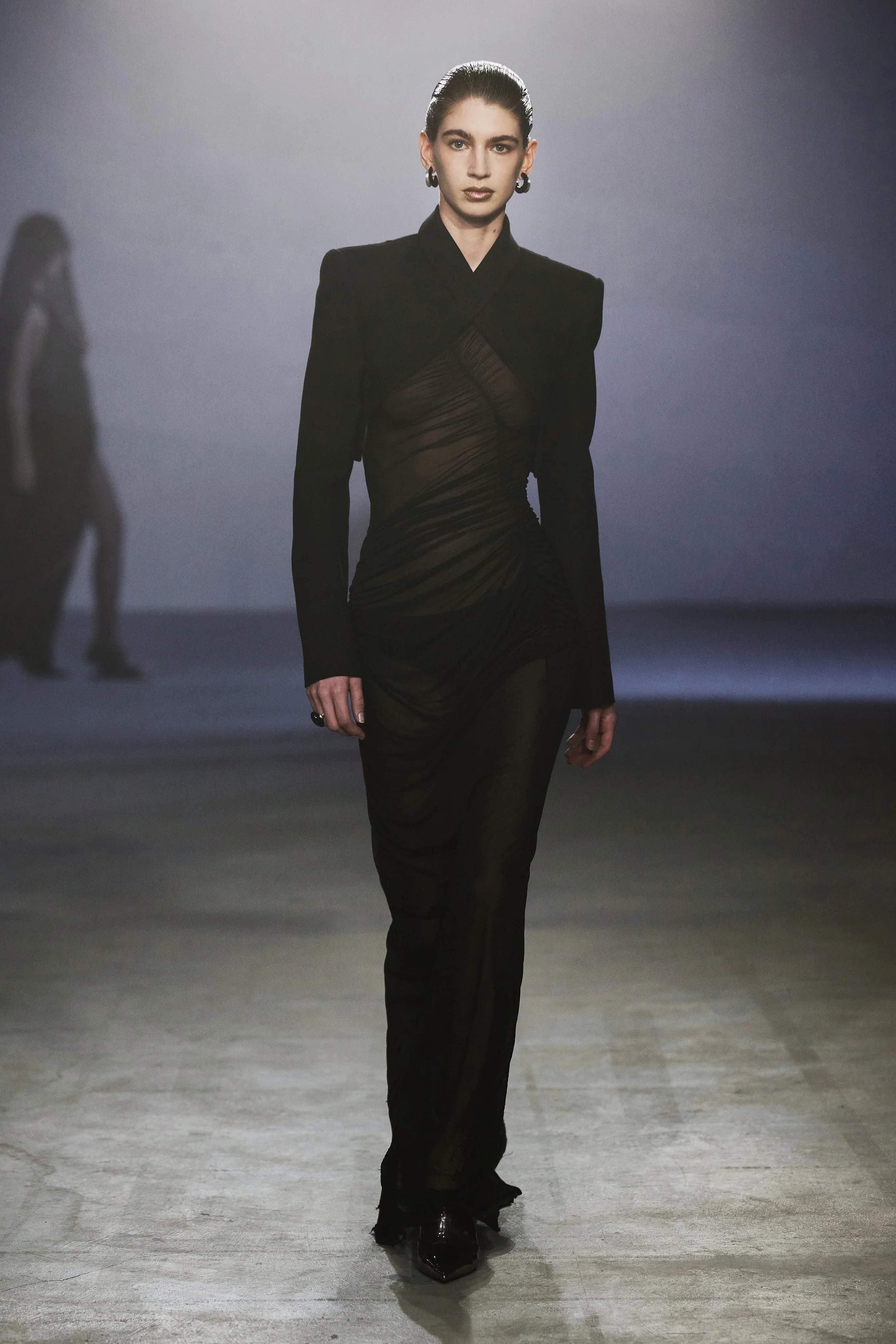 CROSSED LAPEL BLAZER - Image 2