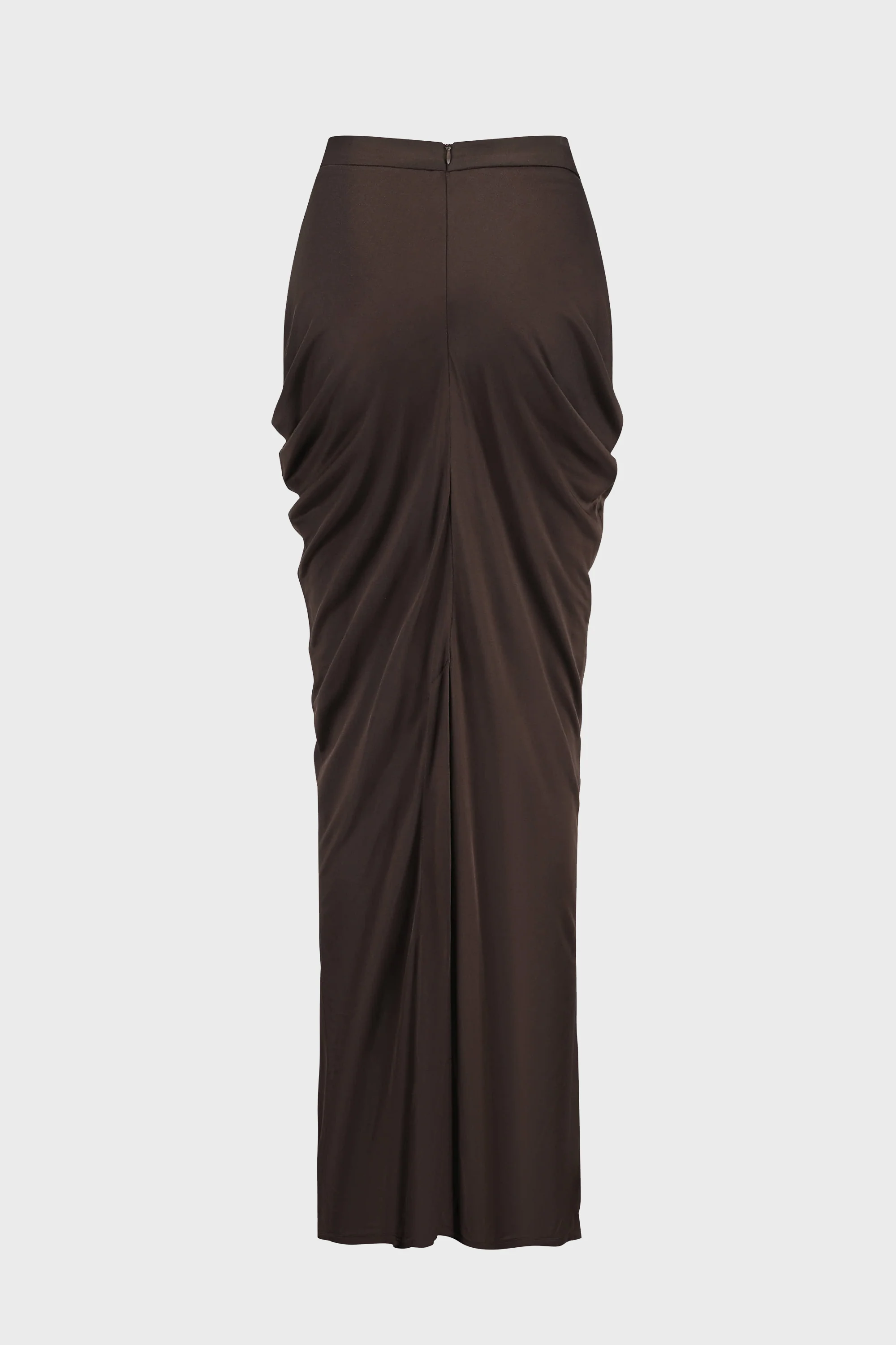 DRAPED SKIRT COFFEE - Image 2