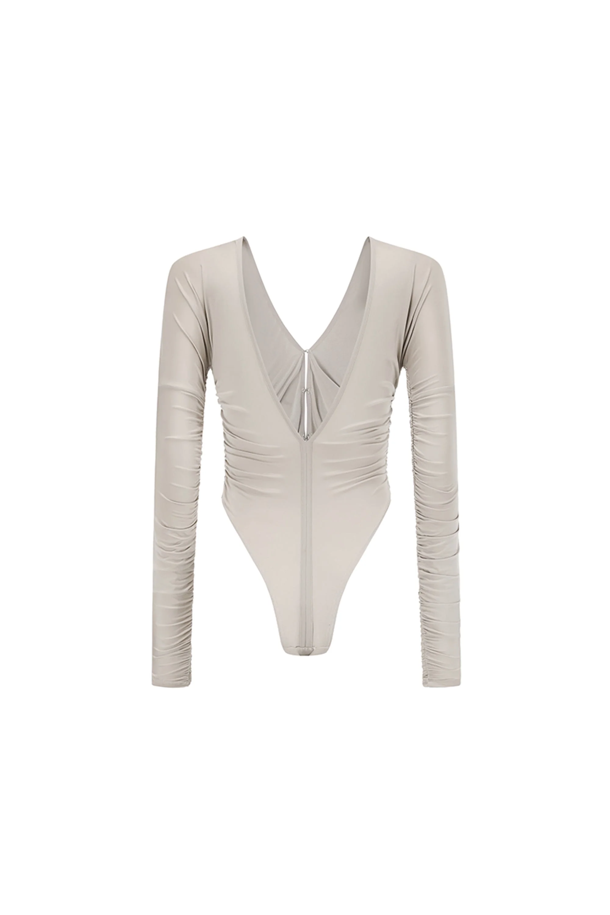 V-NECK JERSEY BODYSUIT - Image 3