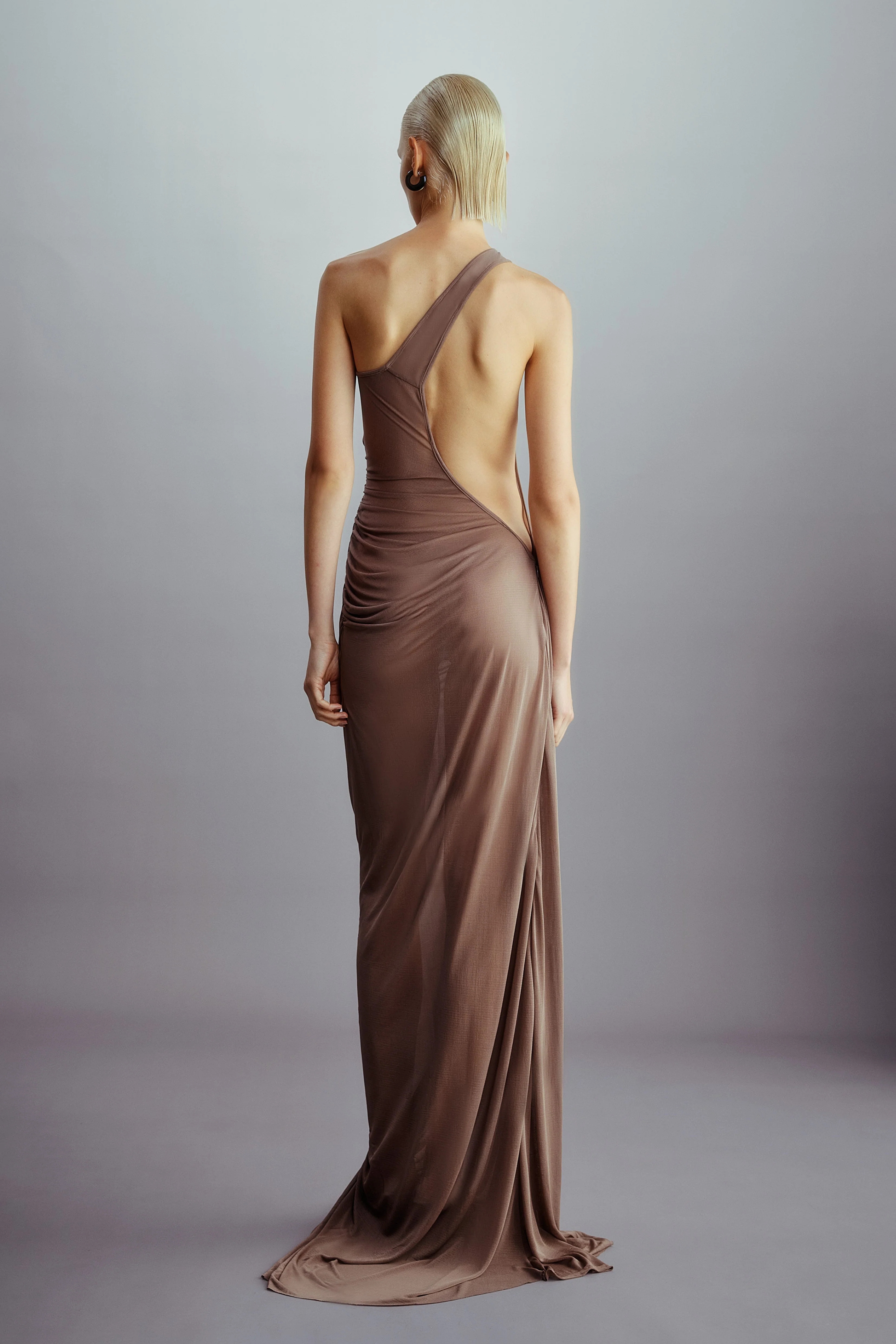 VENUS DRESS MIST GREY - Image 4