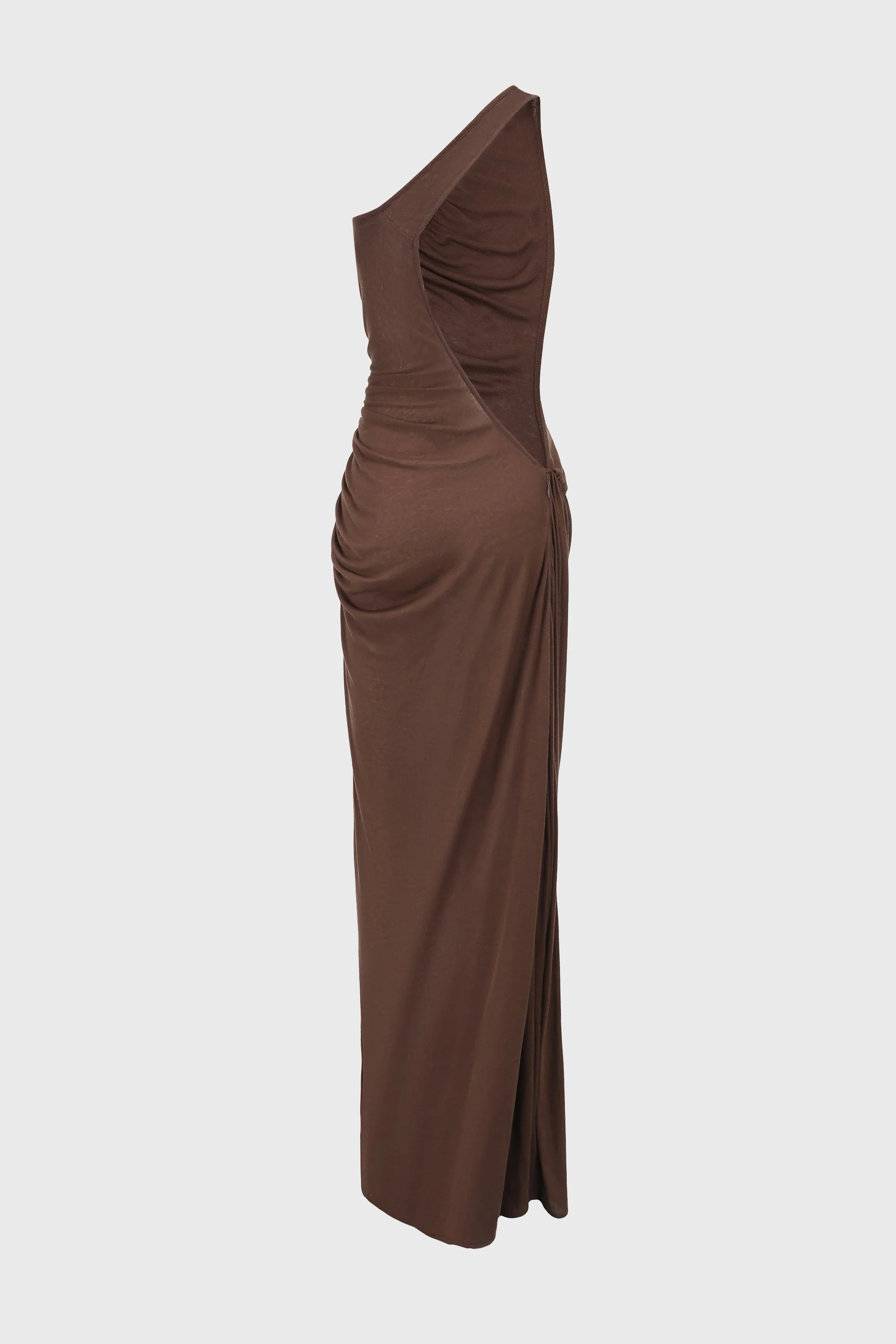 VENUS DRESS REDDISH BROWN - Image 2