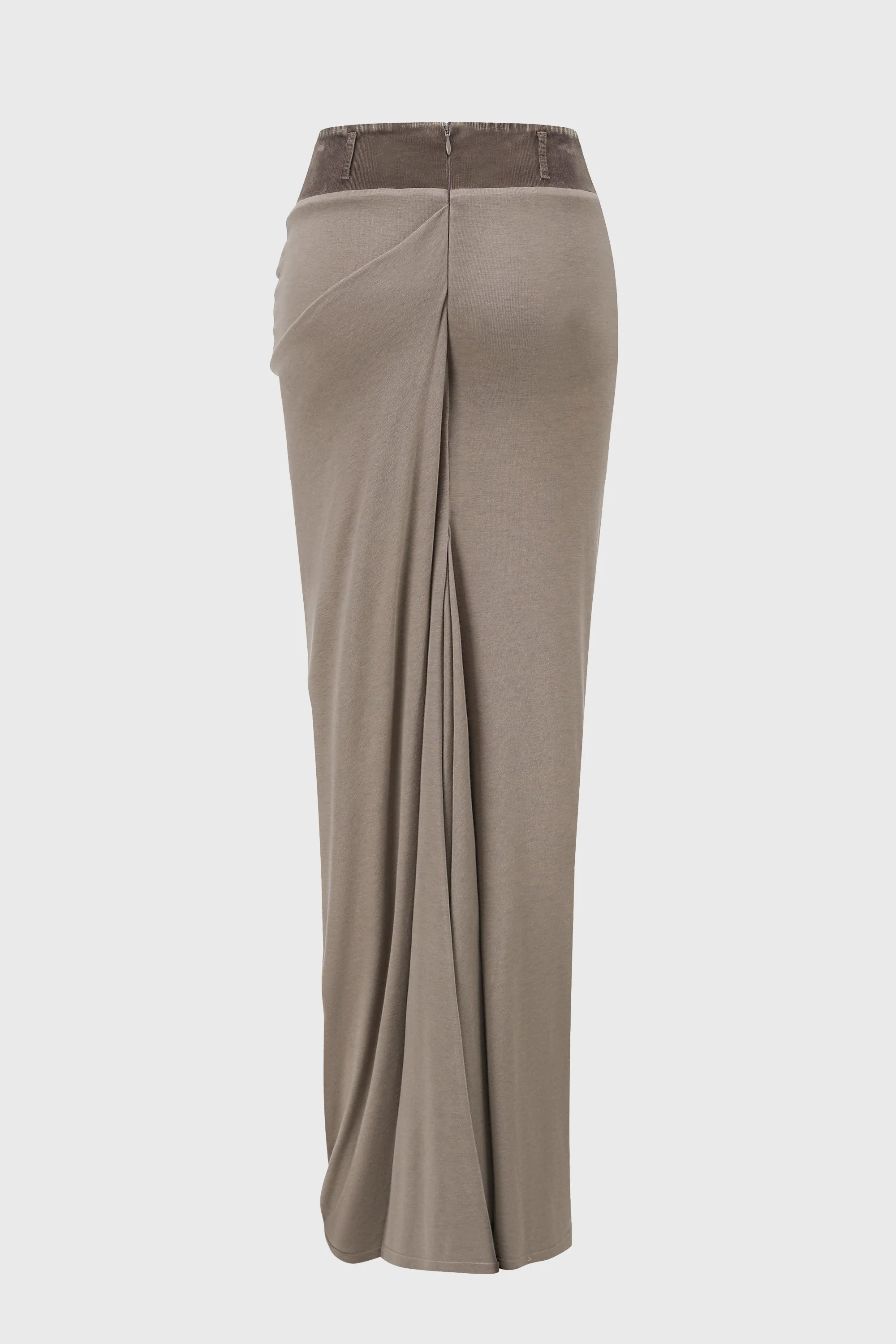 WASHED DECONSTRUCTED RIBBED SKIRT - Image 3
