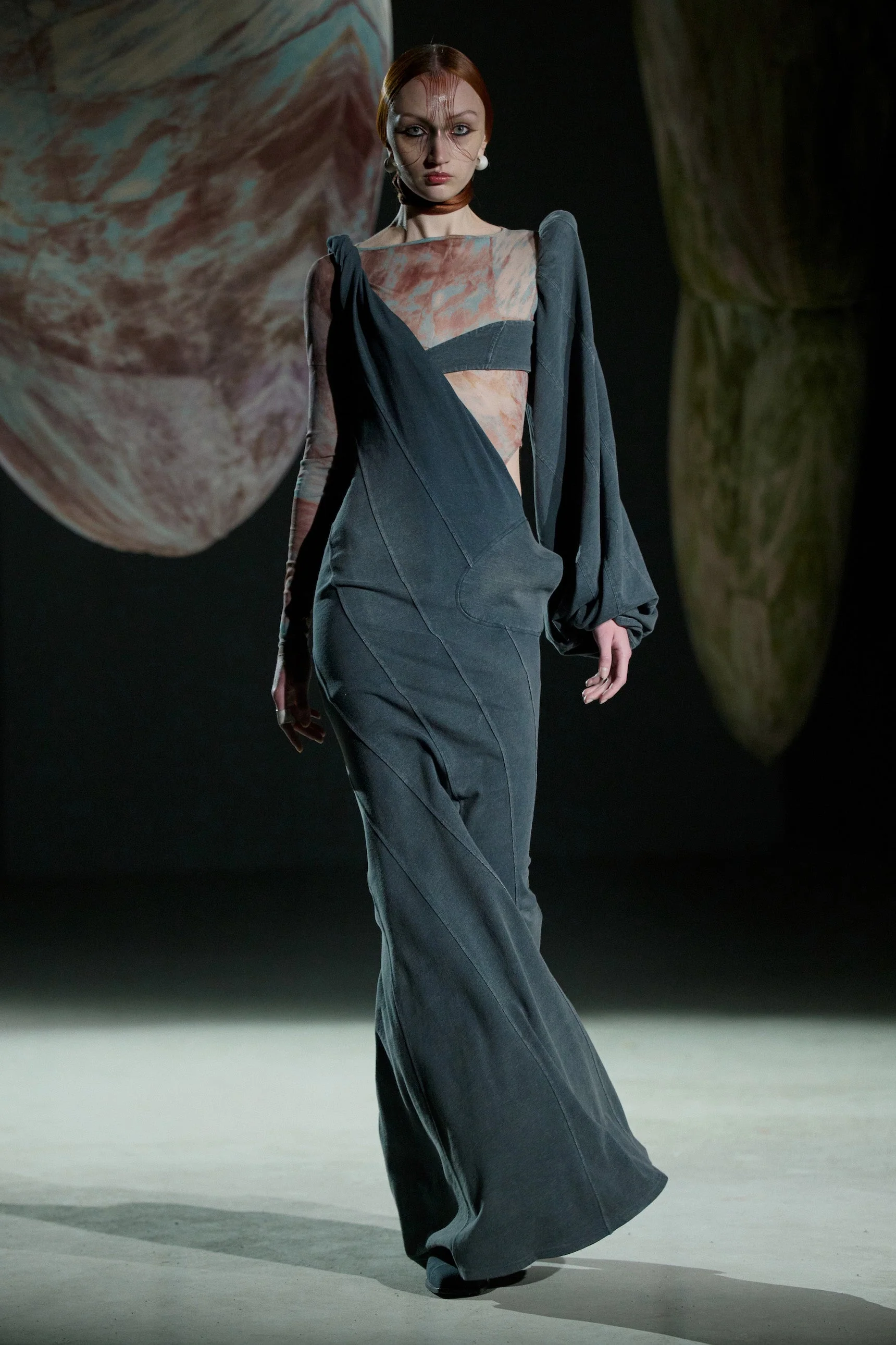 WASHED ONE SHOULDER DRESS - Image 2