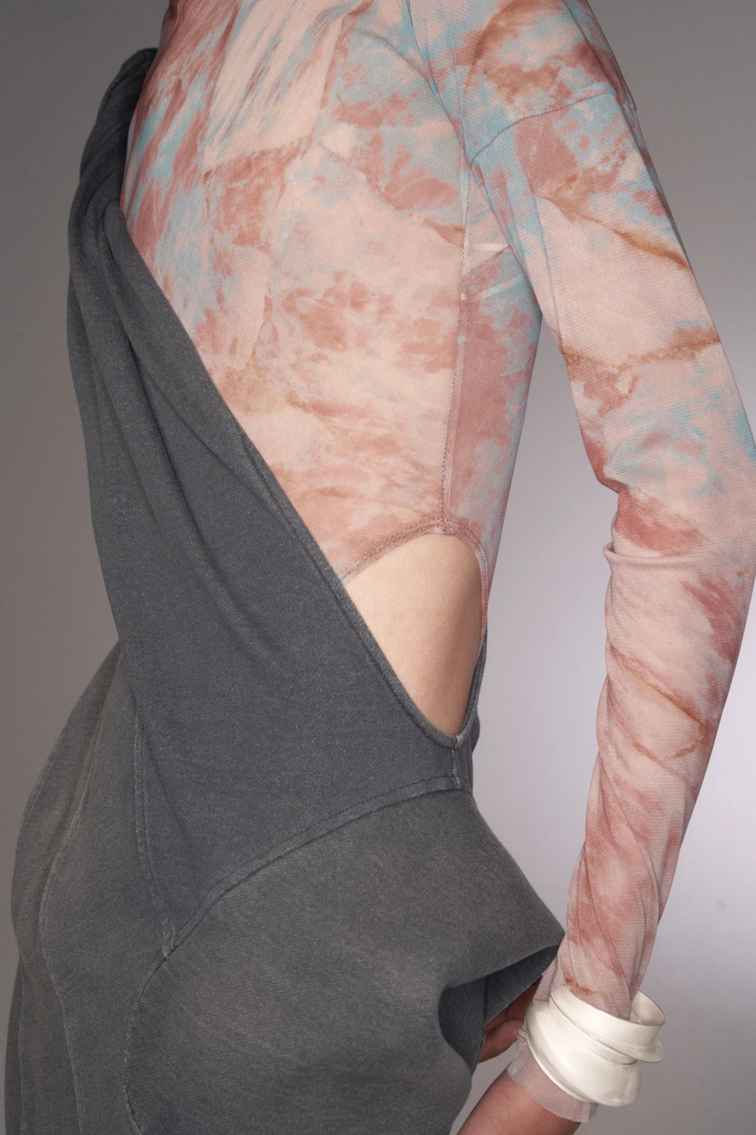 WASHED ONE SHOULDER DRESS - Image 5