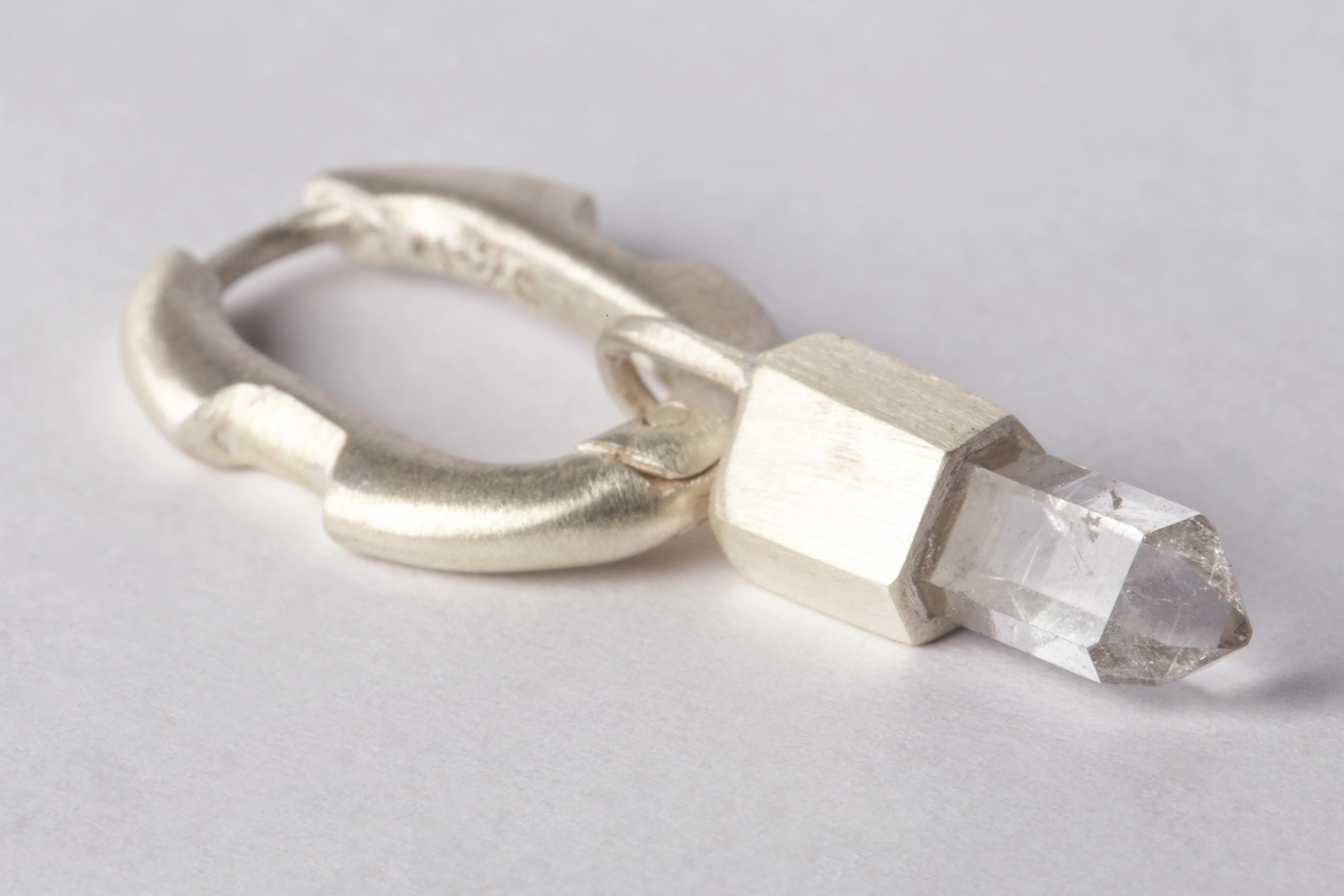 Deco Earring (Extra Small, Herkimer) - Image 2