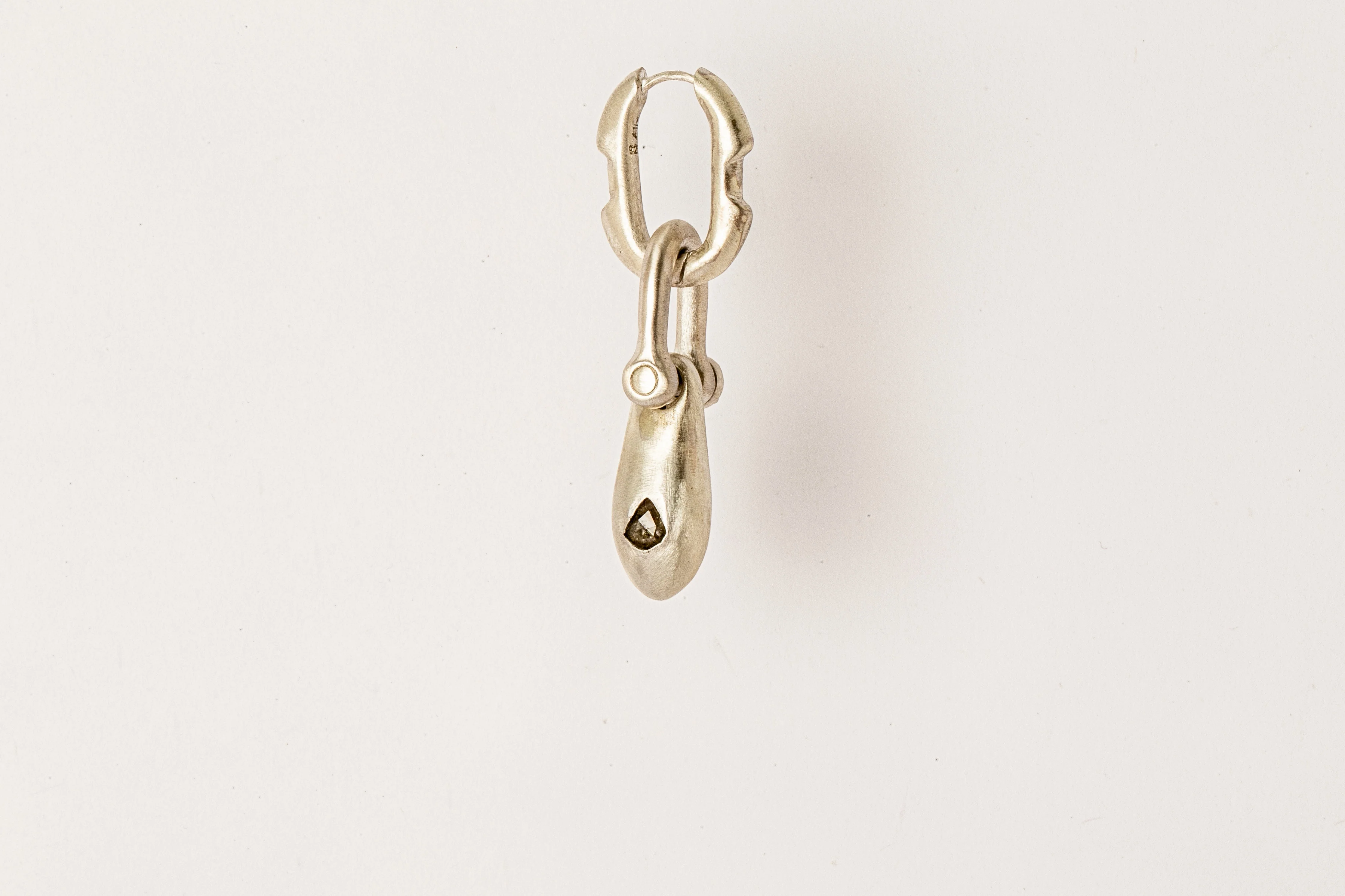 Deco Earring (Extra Small Link, 0.2 CT) - Image 3