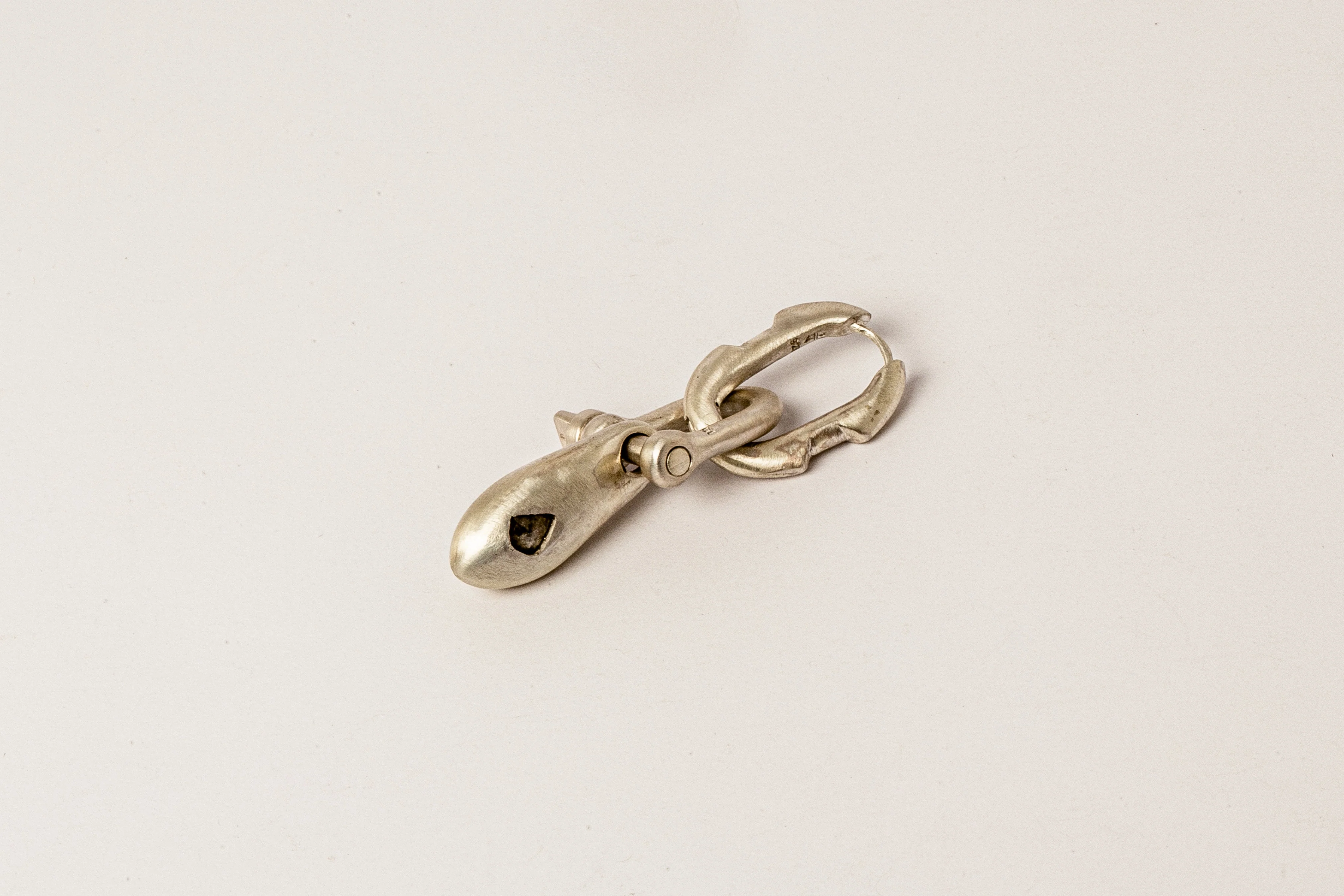 Deco Earring (Extra Small Link, 0.2 CT) - Image 4