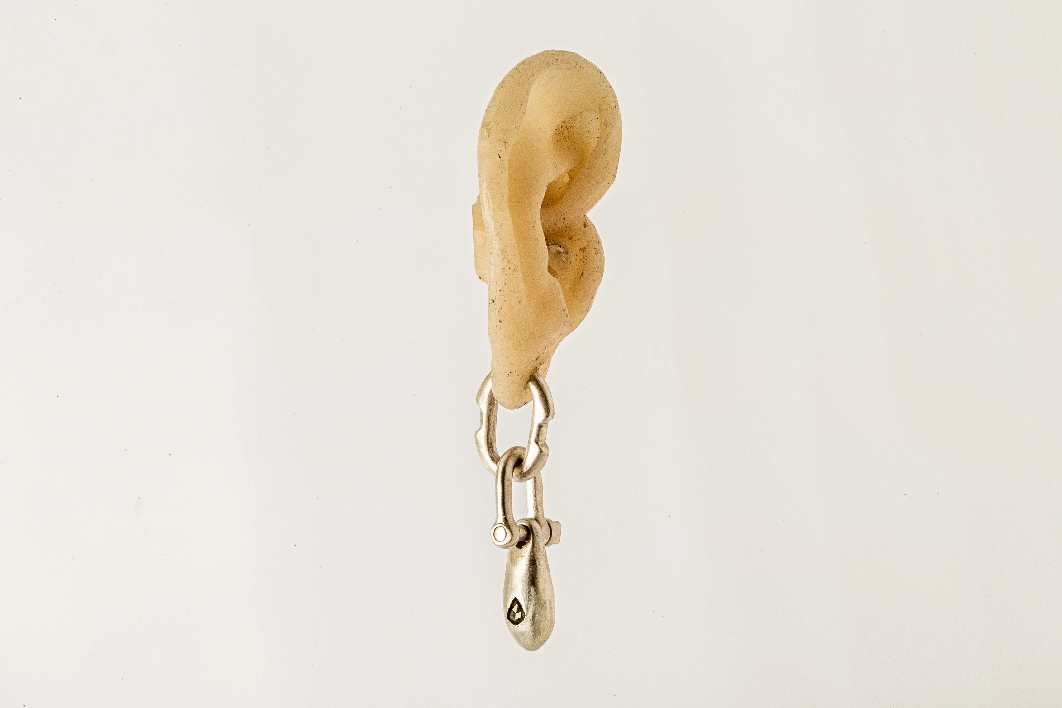 Deco Earring (Extra Small Link, 0.2 CT) - Image 5