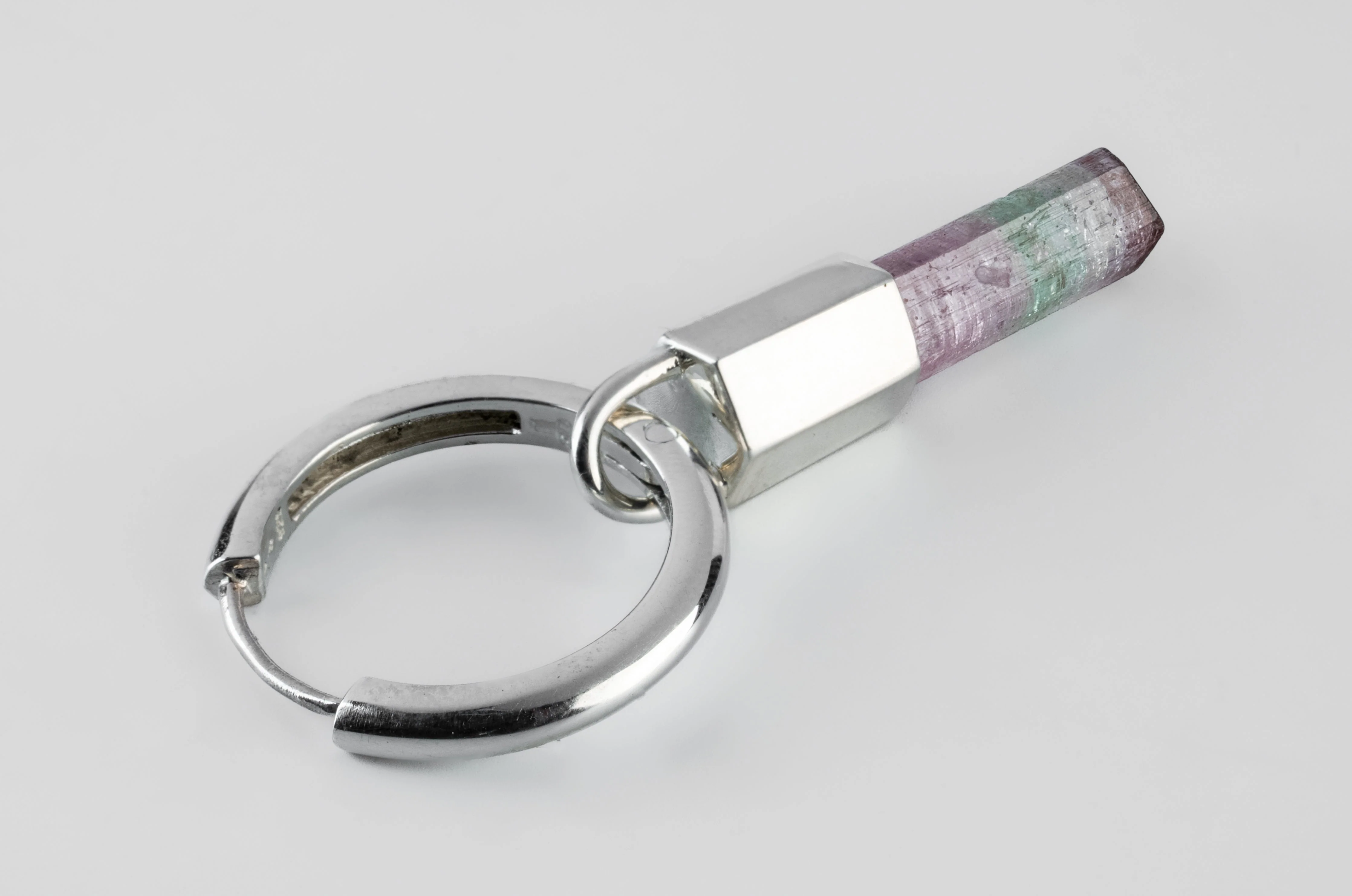 Hoop Earring v2 (Small, Dangle Var., Elbaite, PA+ELB) - Image 2