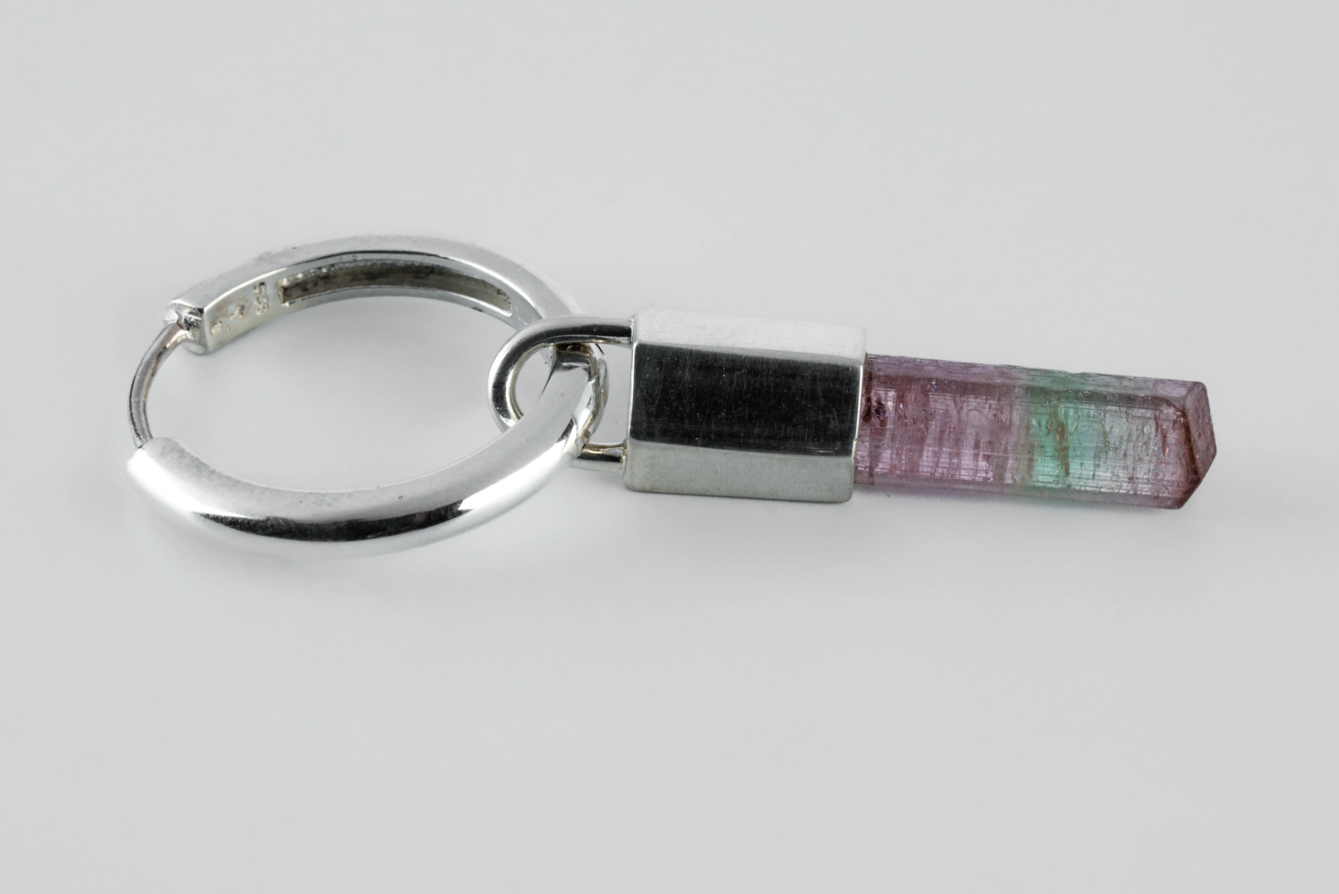 Hoop Earring v2 (Small, Dangle Var., Elbaite, PA+ELB) - Image 3