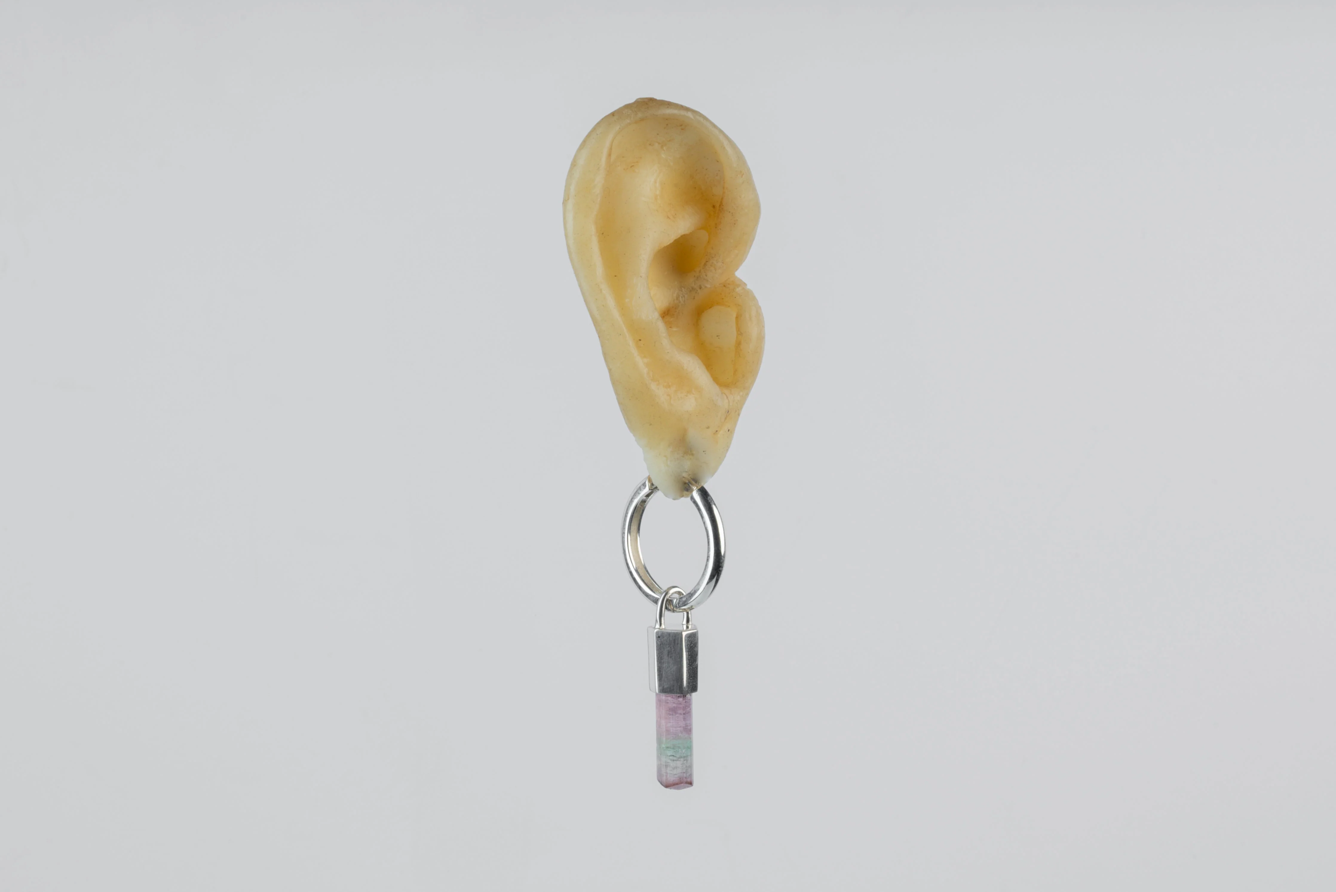 Hoop Earring v2 (Small, Dangle Var., Elbaite, PA+ELB) - Image 4