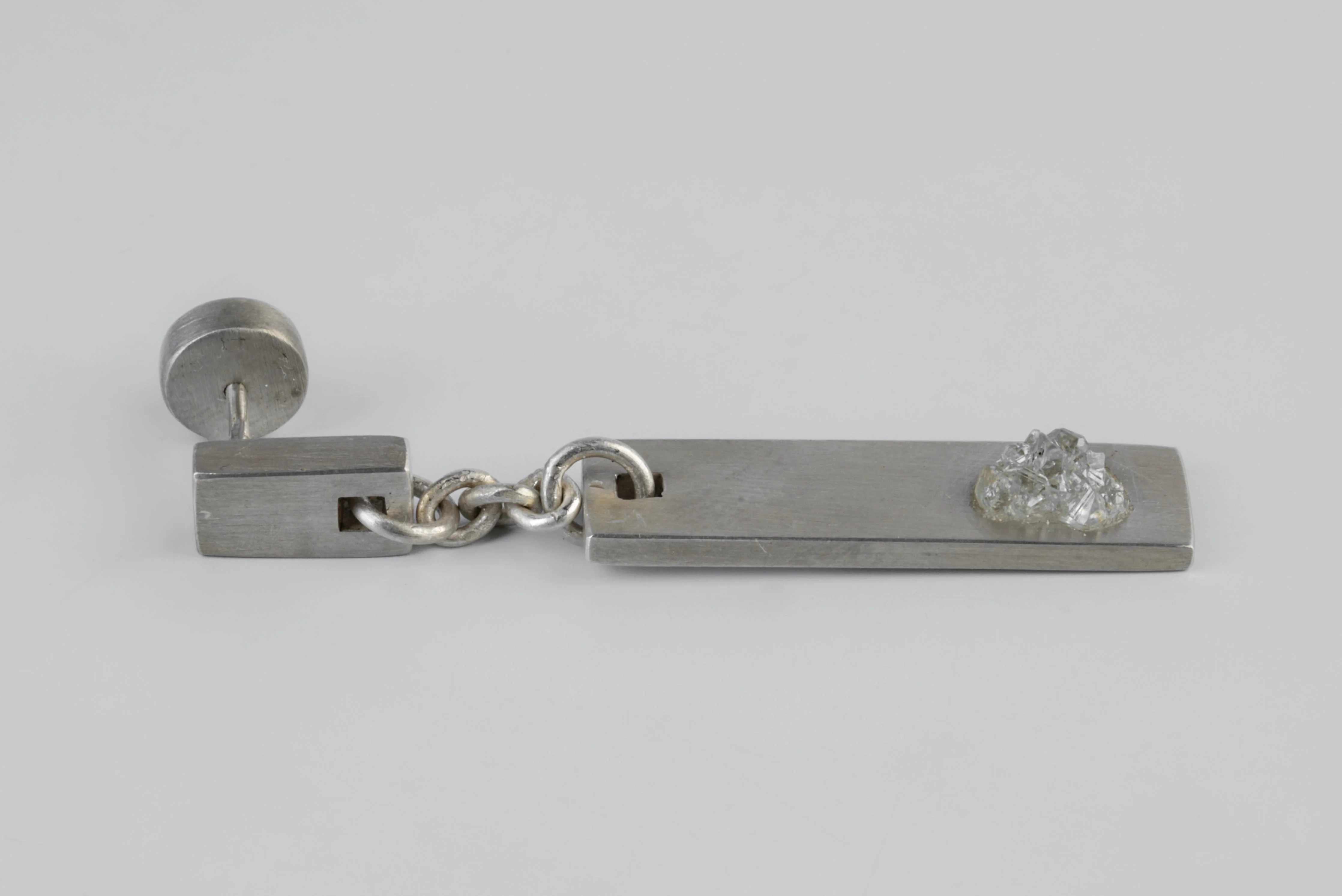 Plate Dangle Earring (Zincite, R2435-95-DA+ZIN) - Image 2