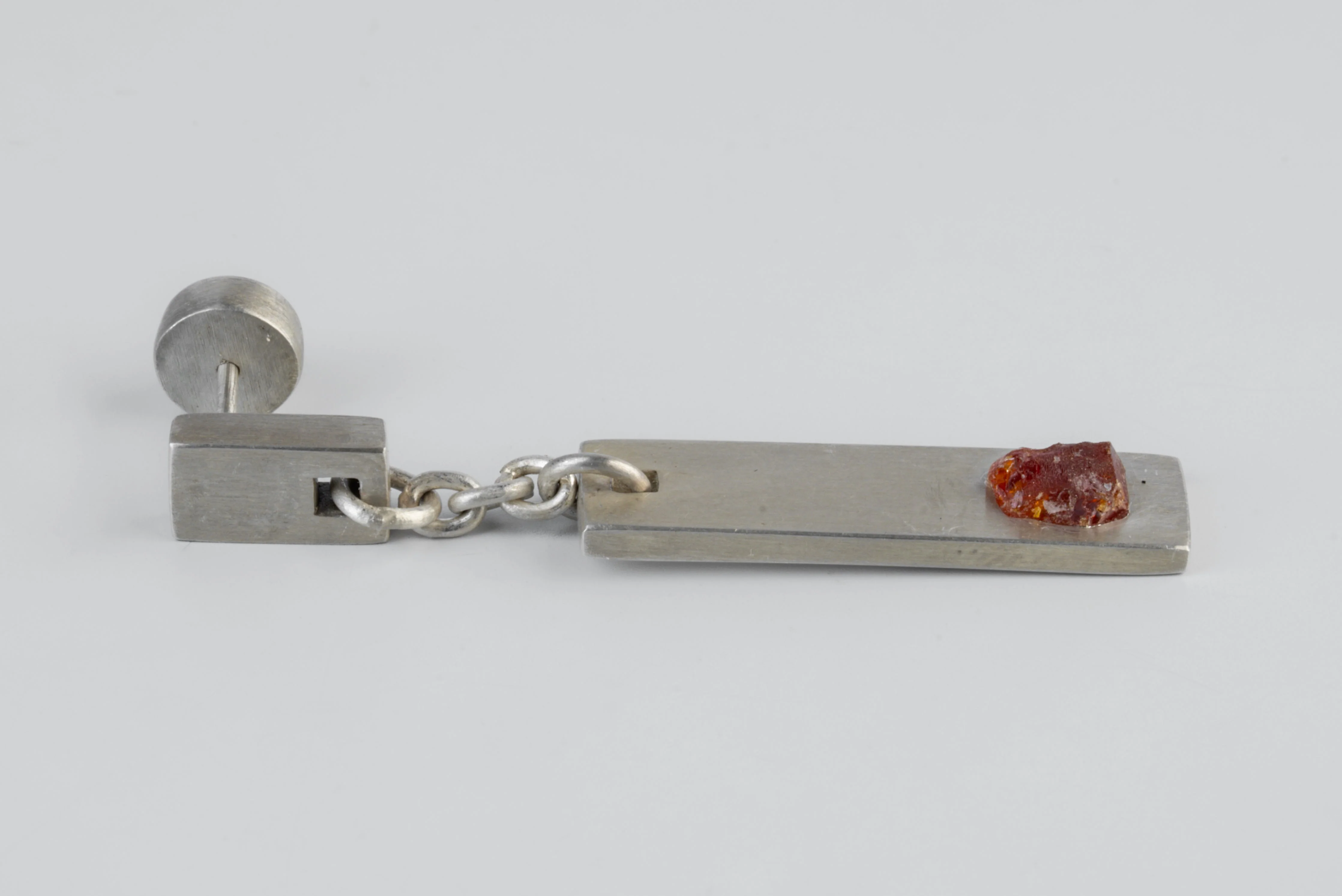 Plate Dangle Earring (Zincite, R2435-98-DA+ZIN) - Image 2