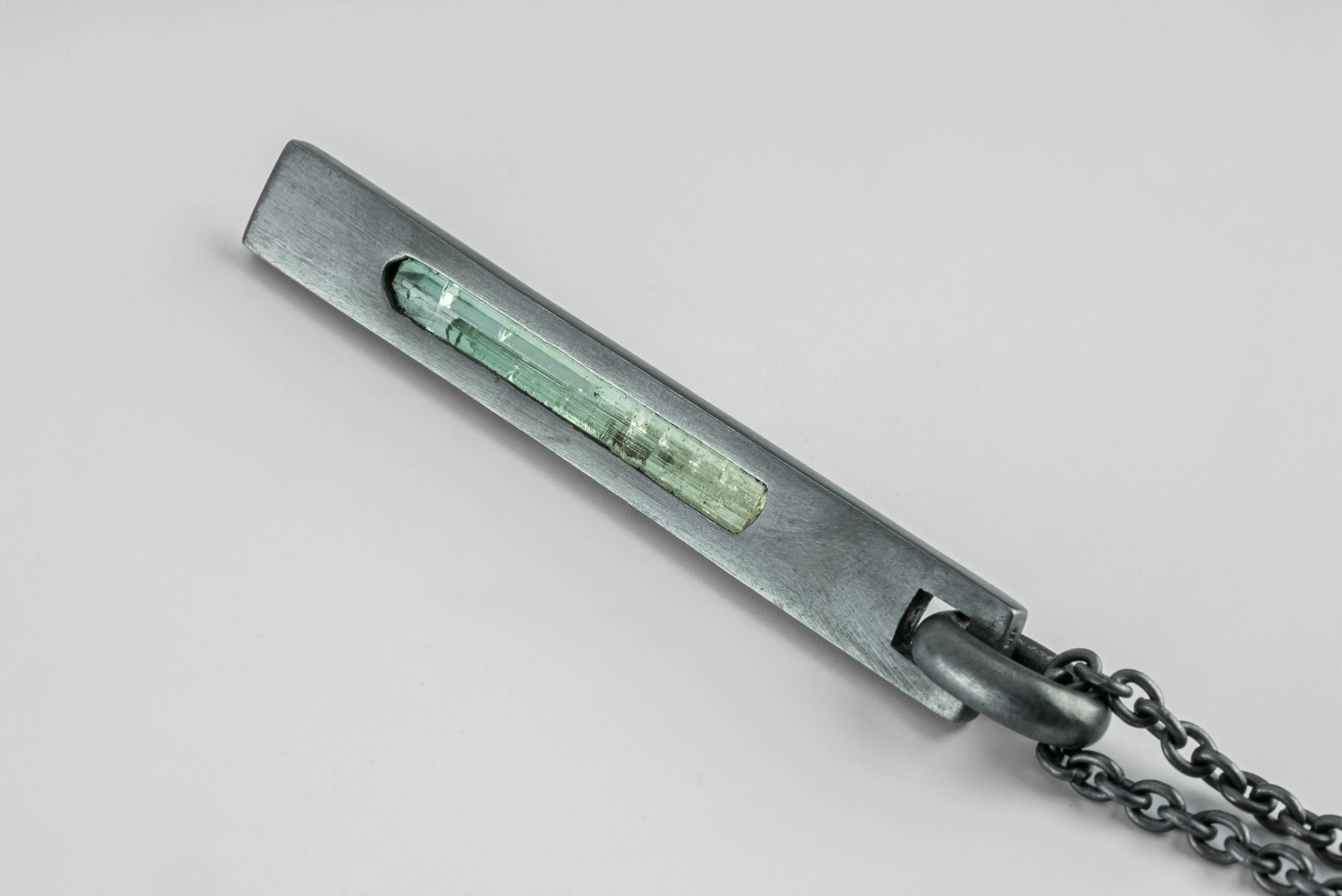 Plate Necklace (Adaptation, Elbaite, KA+ELB) - Image 3