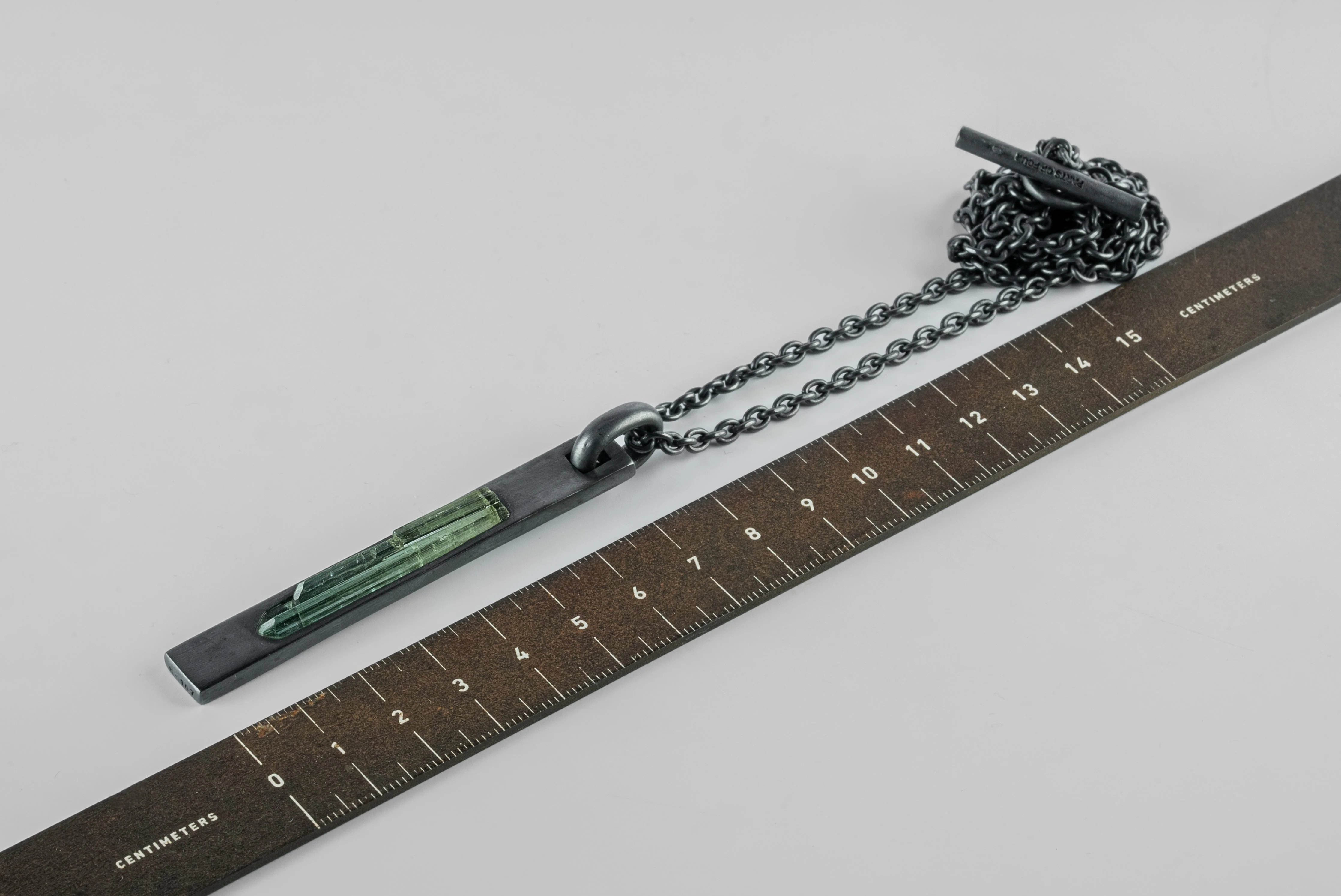 Plate Necklace (Adaptation, Elbaite, KA+ELB) - Image 4