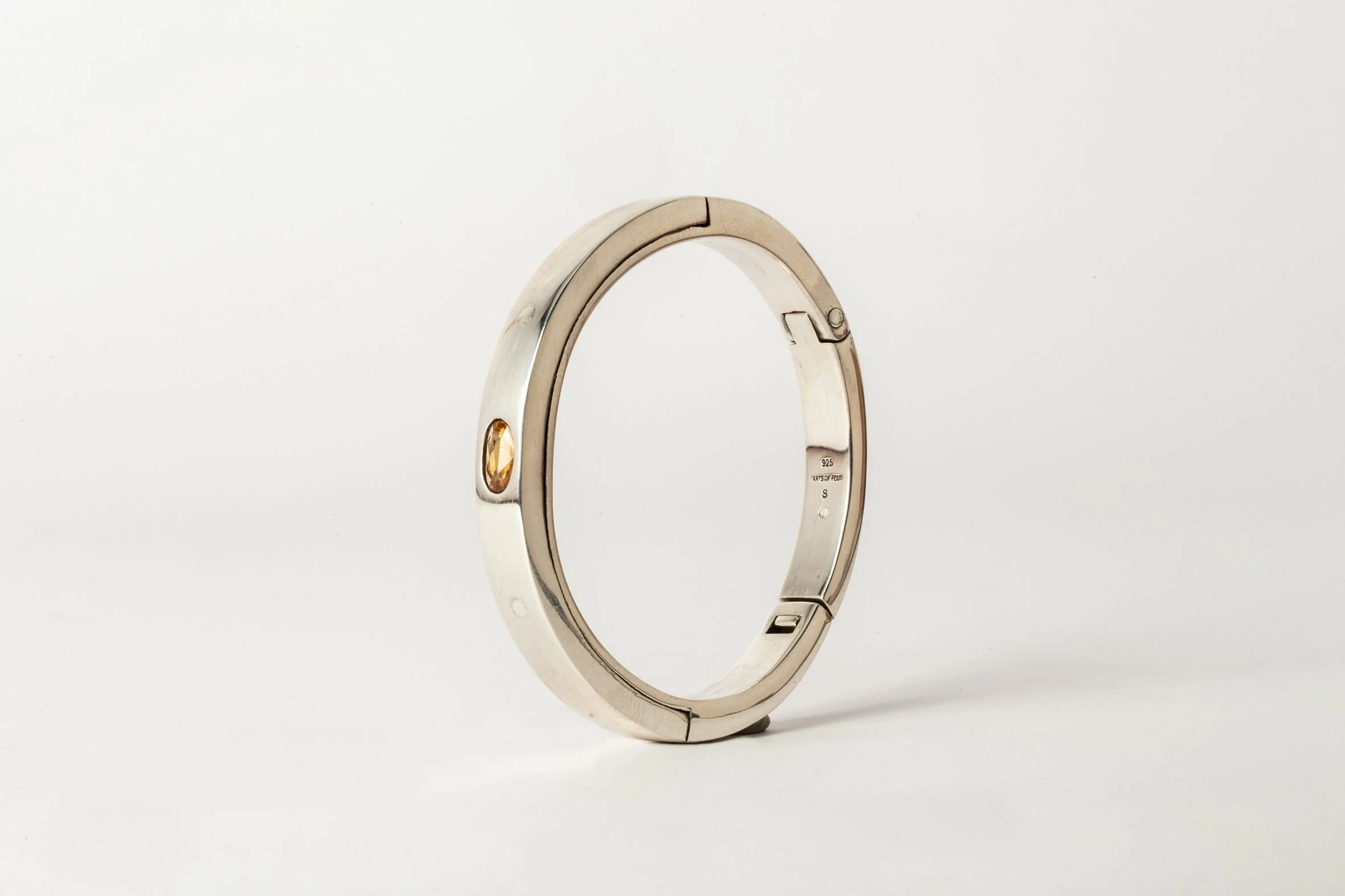 Sistema Bracelet v2 (1.0 CT, Orange Sapphire Faceted Slab, 9mm) - Image 2