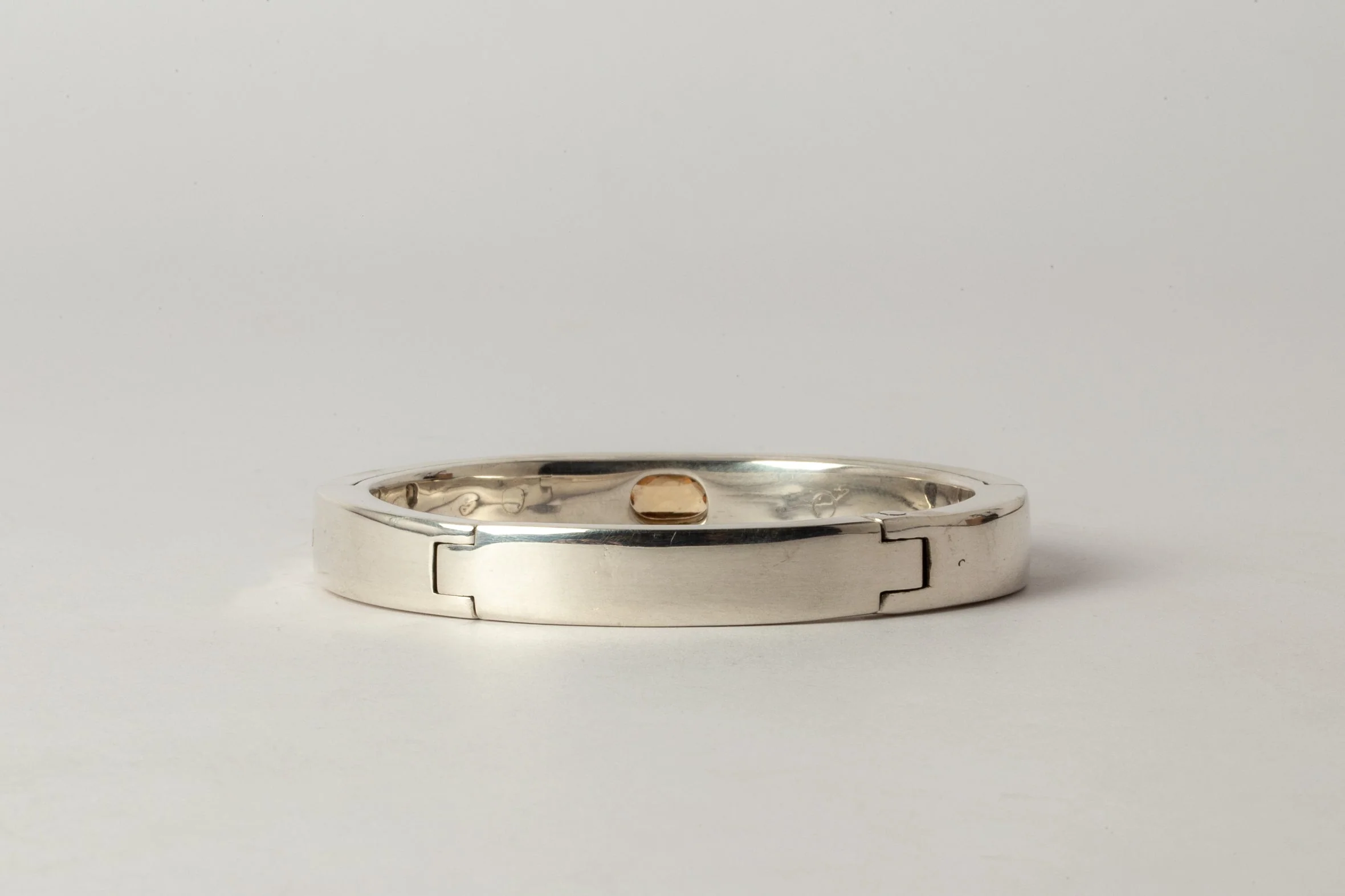 Sistema Bracelet v2 (1.0 CT, Orange Sapphire Faceted Slab, 9mm) - Image 3