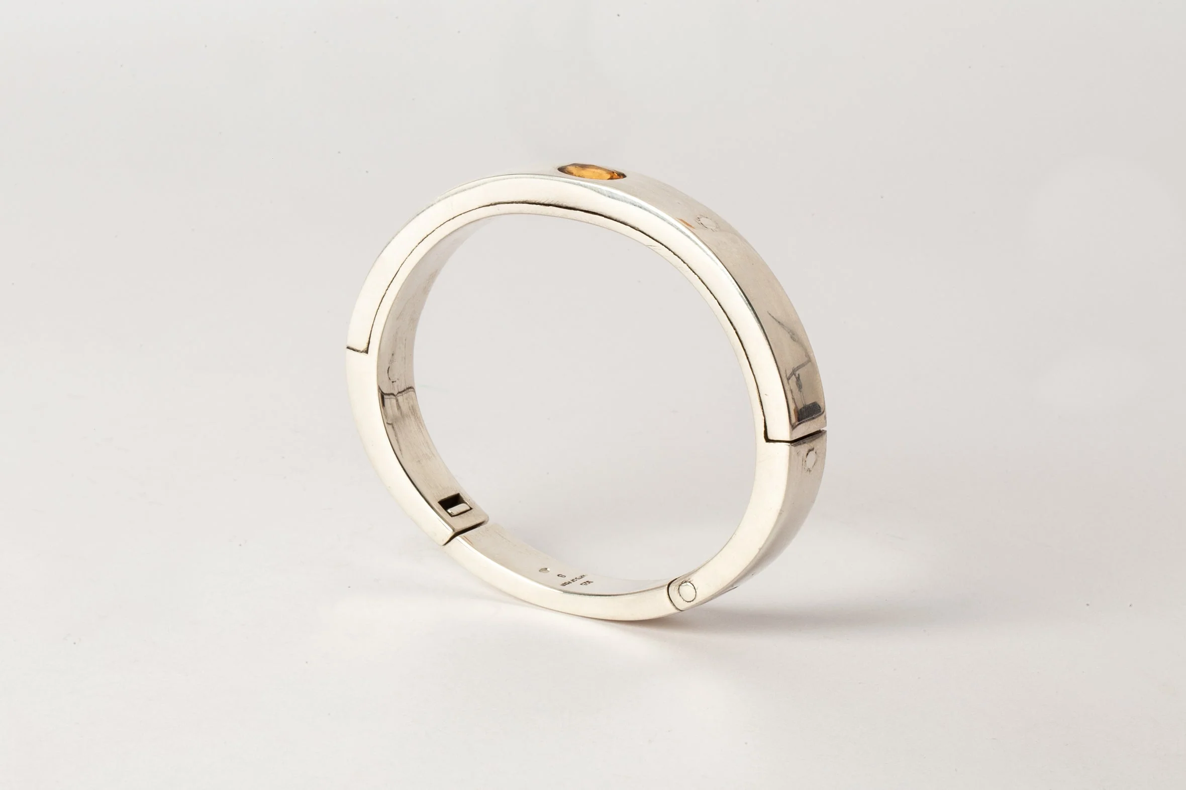 Sistema Bracelet v2 (1.0 CT, Orange Sapphire Faceted Slab, 9mm) - Image 4