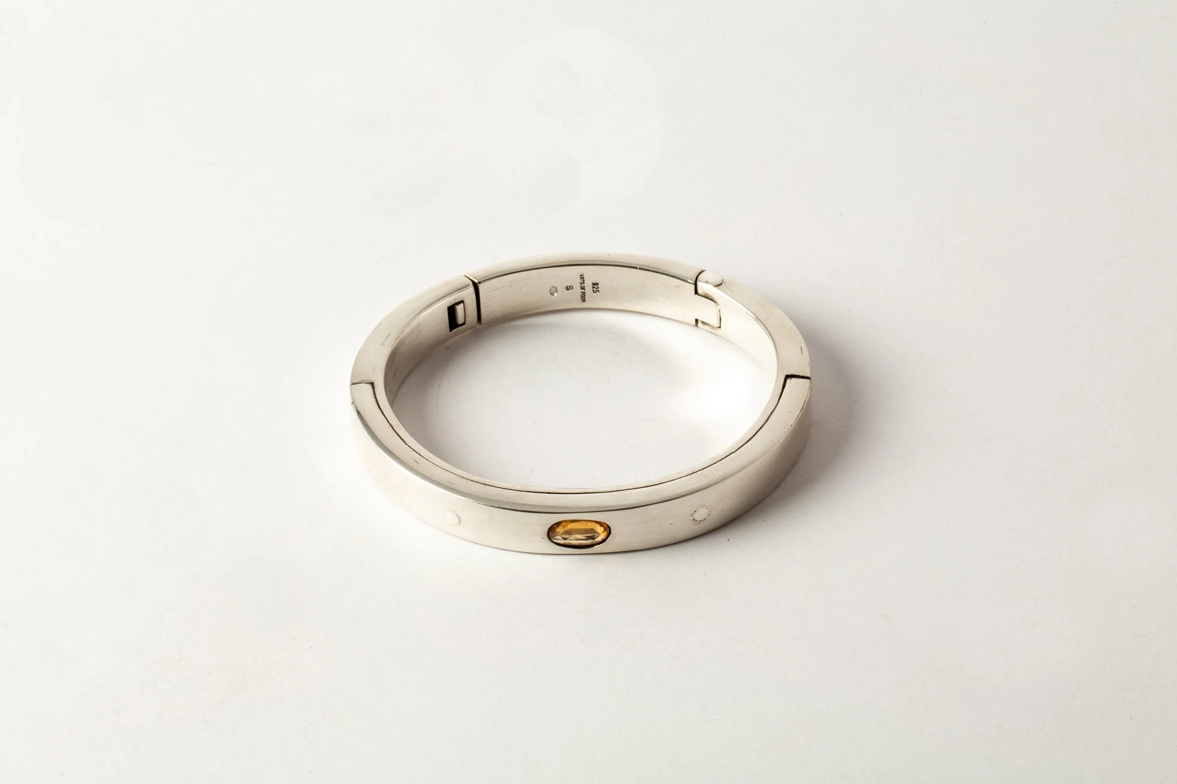 Sistema Bracelet v2 (1.0 CT, Orange Sapphire Faceted Slab, 9mm) - Image 5