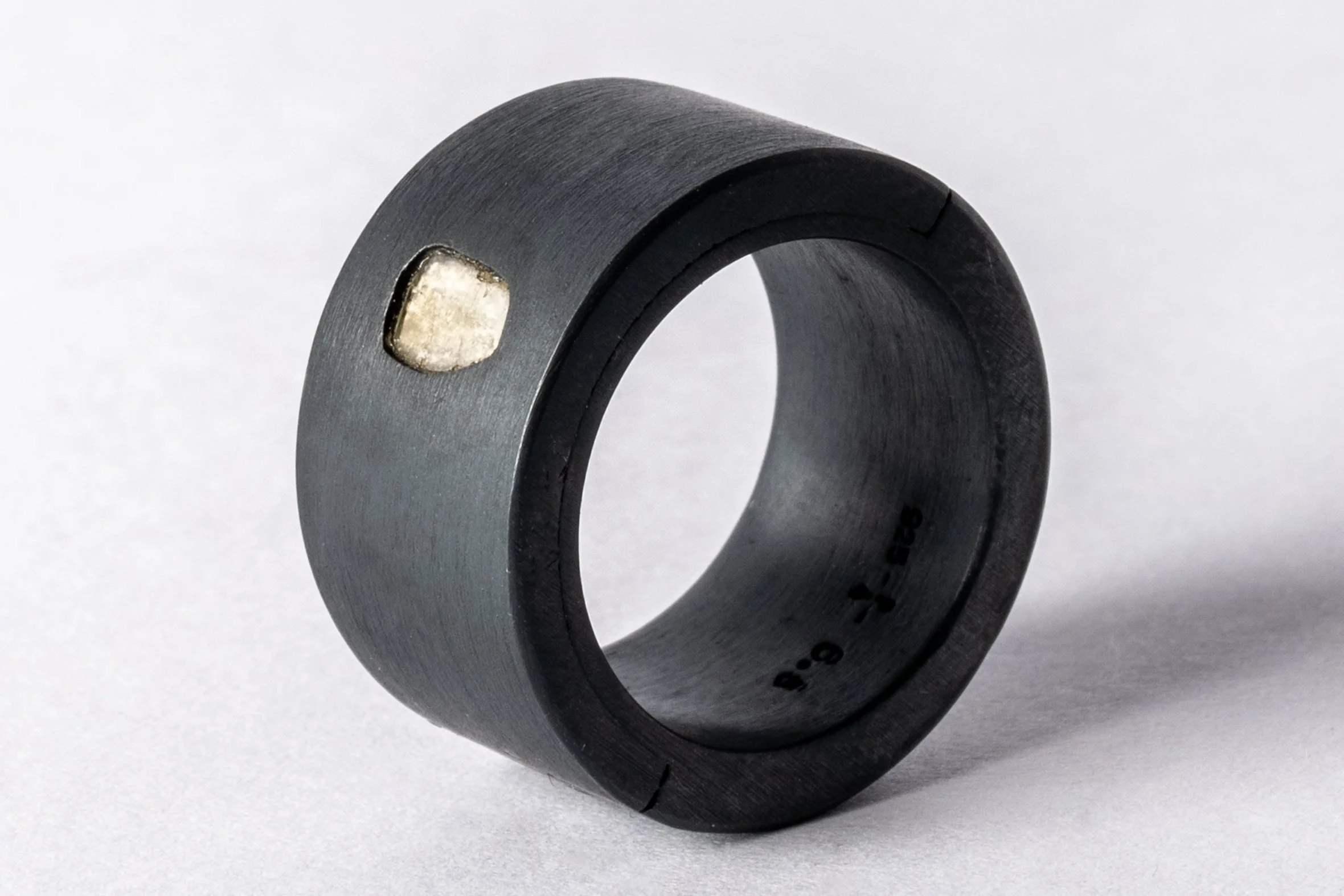 Sistema Ring (0.2 CT, Yellow Diamond Slab, 12mm, KA+YDIA) - Image 2