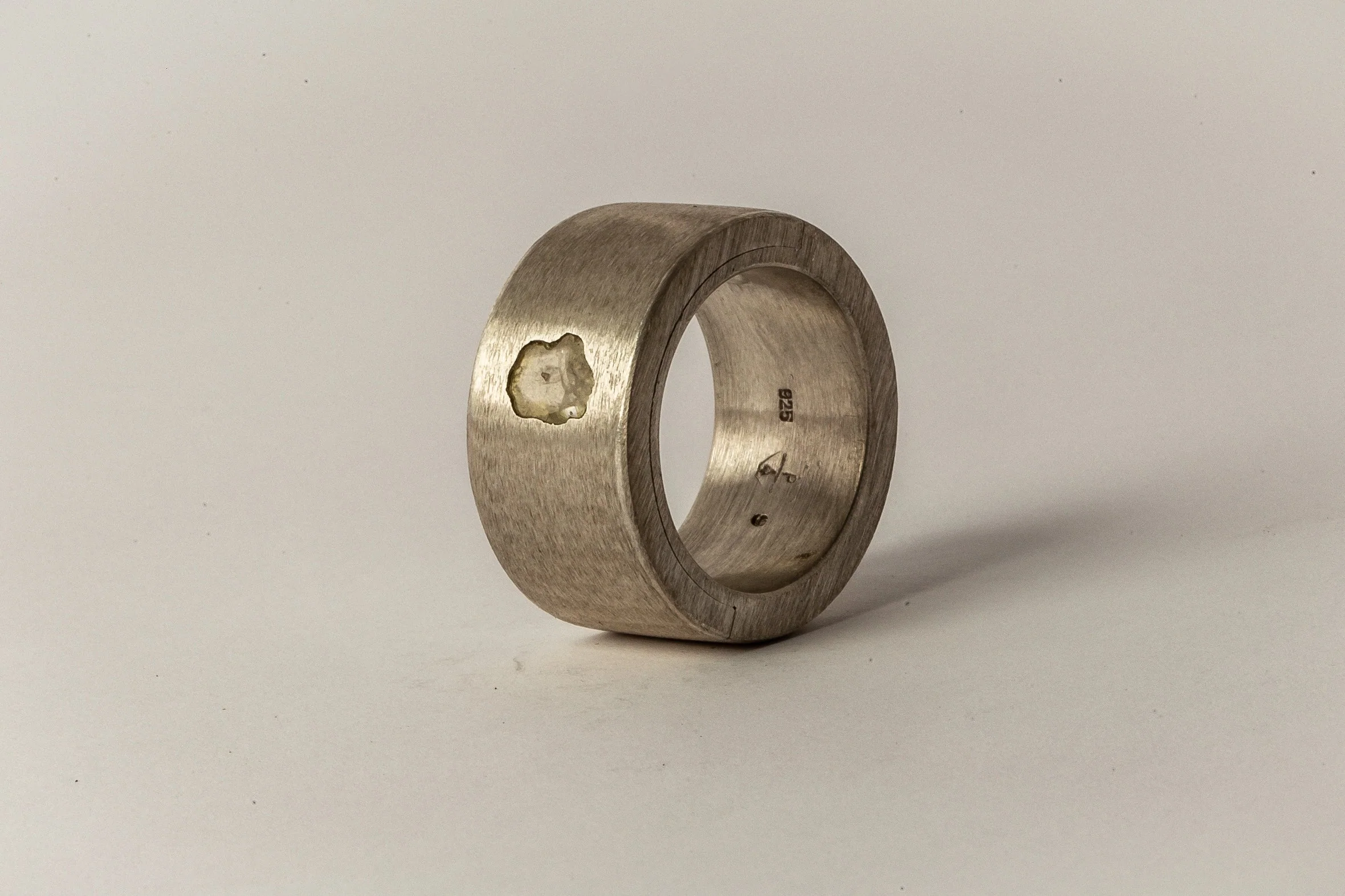 Sistema Ring (0.2 CT, Yellow Diamond Slab, 12mm, MA+YDIA) - Image 2