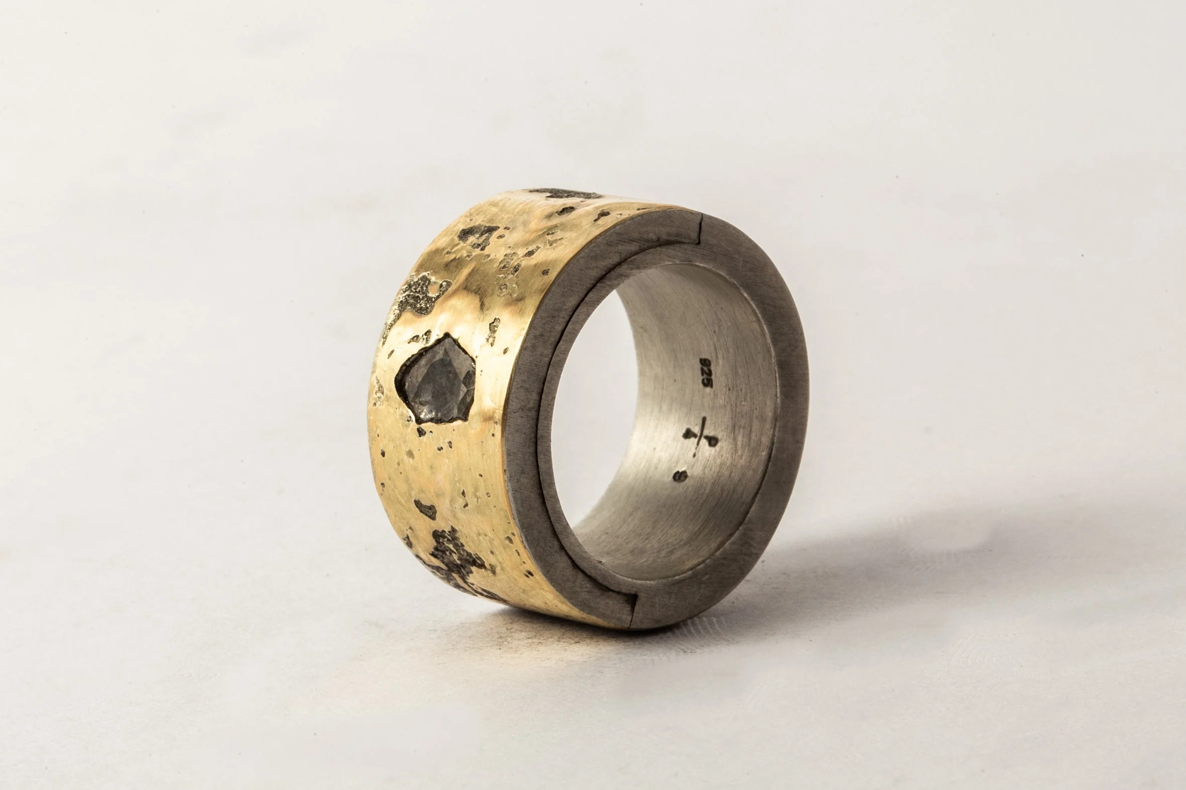 Sistema Ring (Fuse, 0.2 CT, Diamond Slab, 12mm, DA18K+DIA) - Image 2