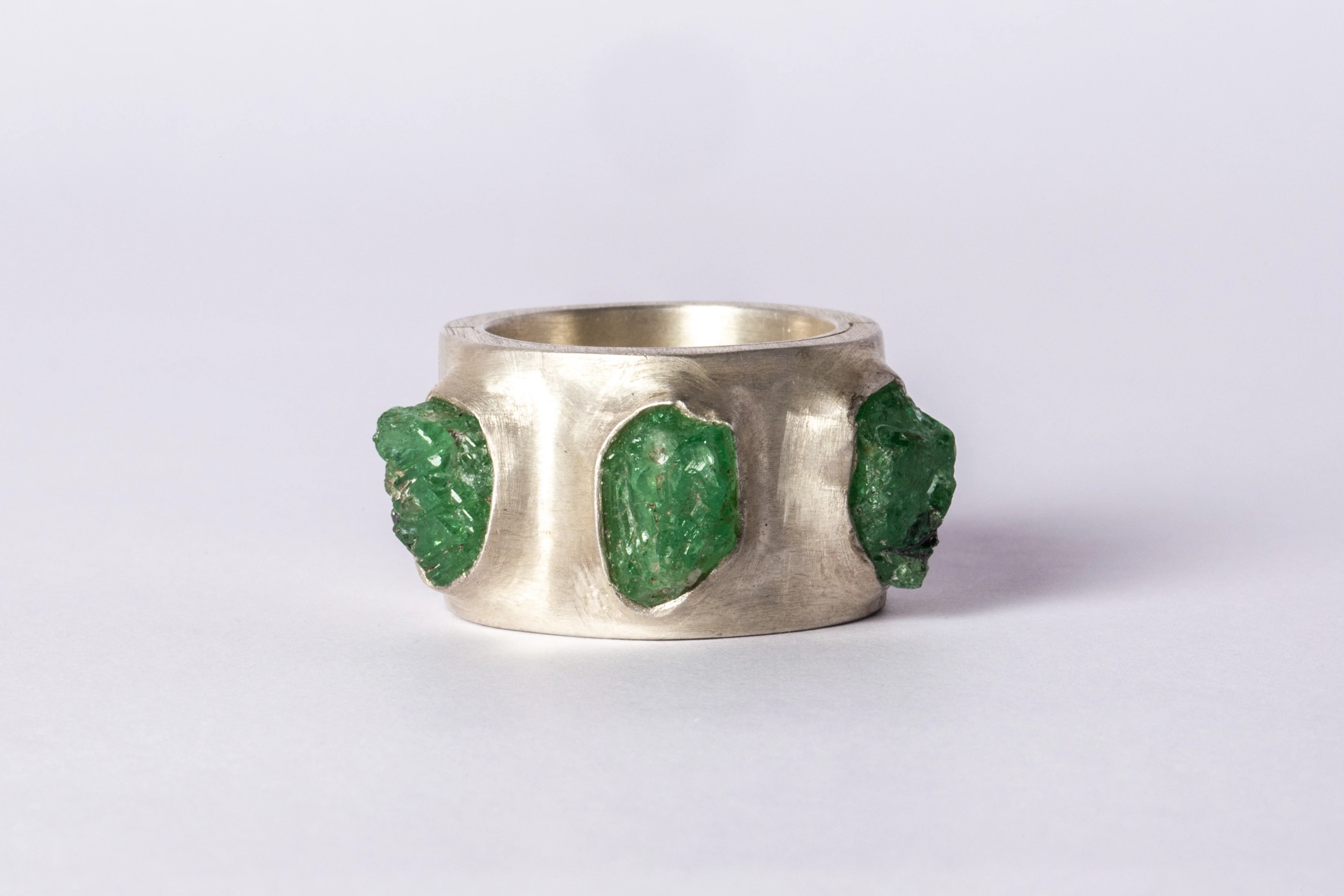Sistema Ring (Terrestrial Surfaced, 3 Green Garnets) - Image 2