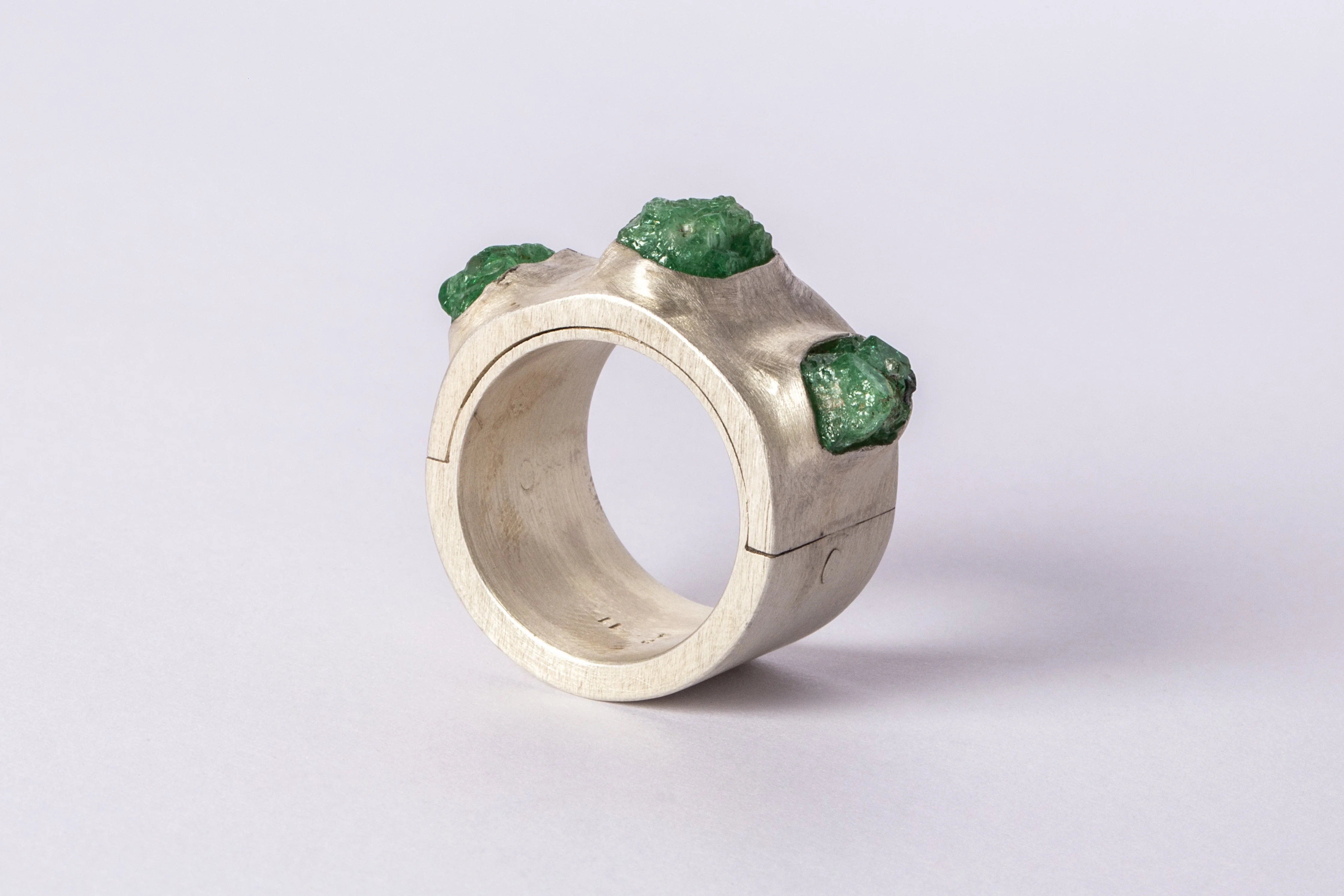 Sistema Ring (Terrestrial Surfaced, 3 Green Garnets) - Image 4