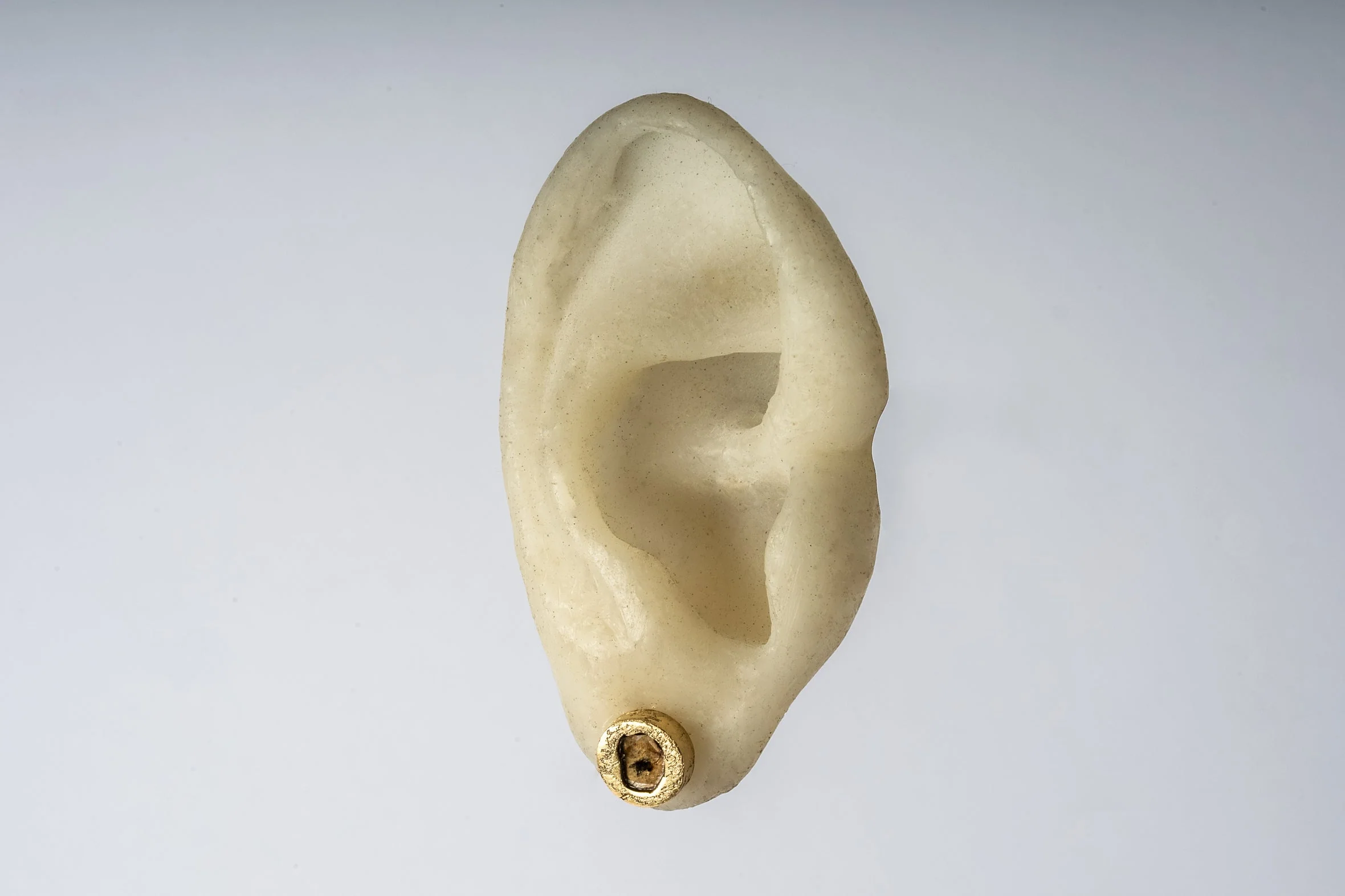 Stud Earring (0.2 CT, Diamond Slab, AGA+DIA) - Image 2