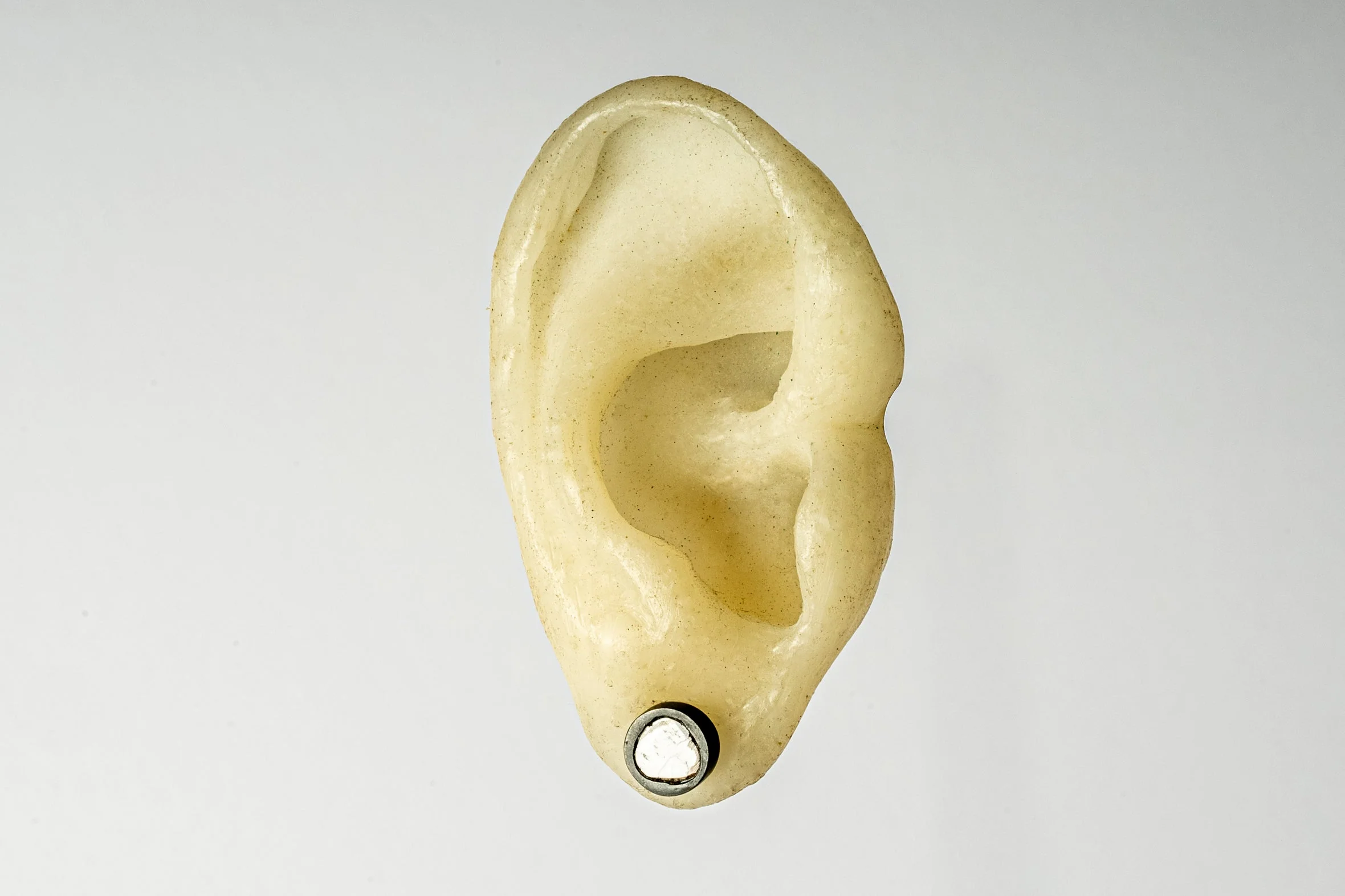 Stud Earring (0.2 CT, Diamond Slab, KA+DIA) - Image 2