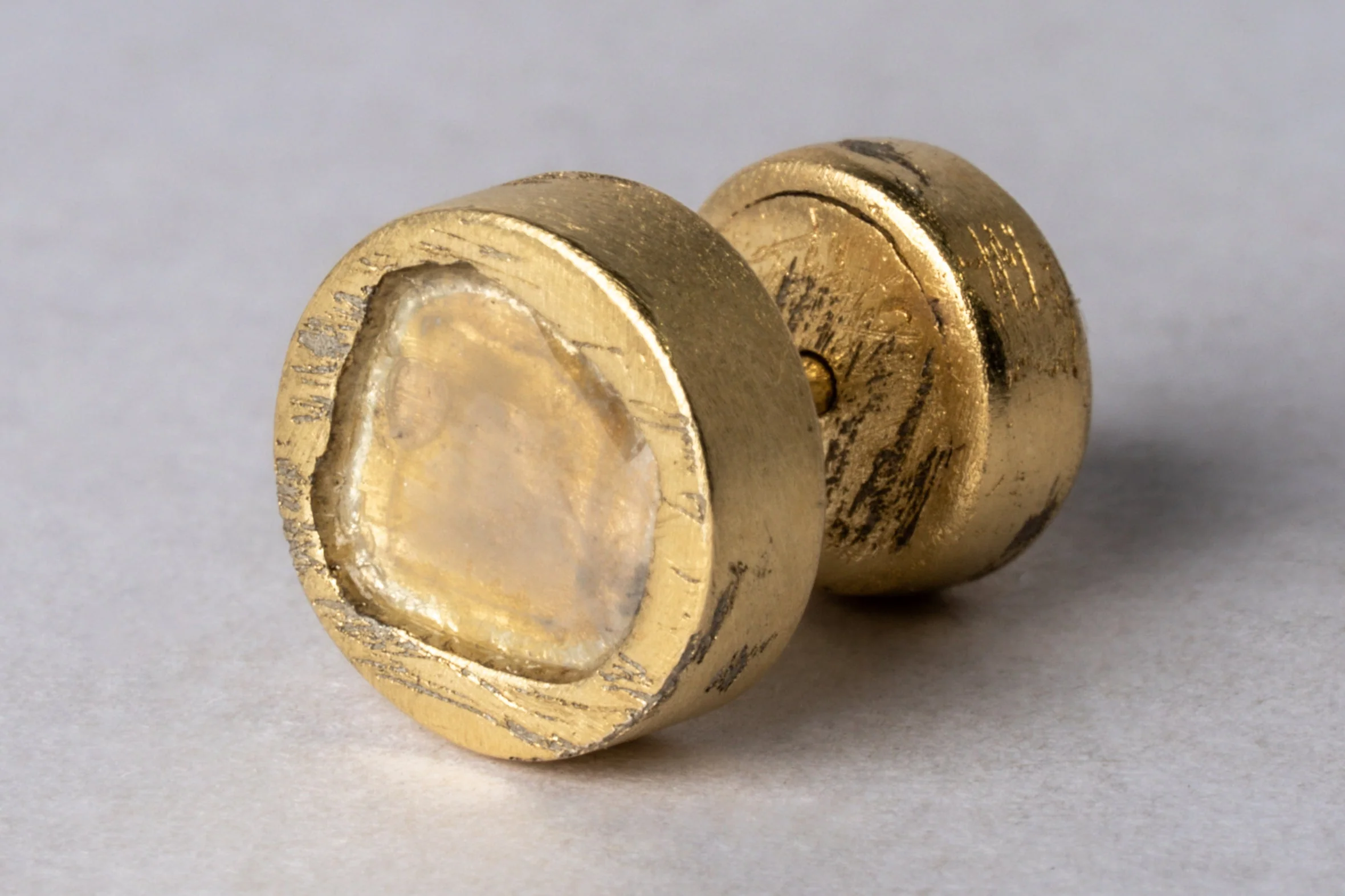 Stud Earring (0.4 CT, Diamond Slab, AGA+DIA) - Image 3
