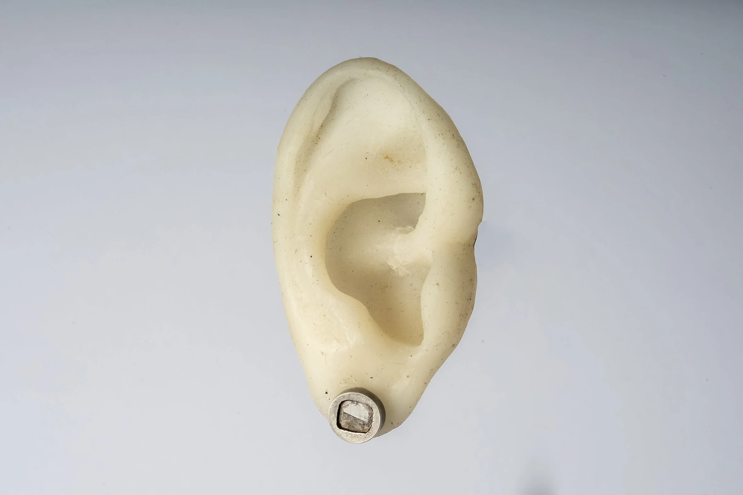 Stud Earring (0.4 CT, Diamond Slab, DA+DIA) - Image 2