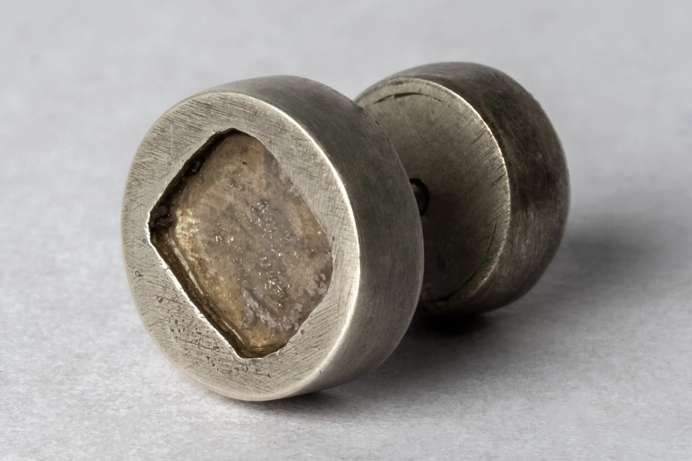 Stud Earring (0.4 CT, Diamond Slab, DA+DIA) - Image 3