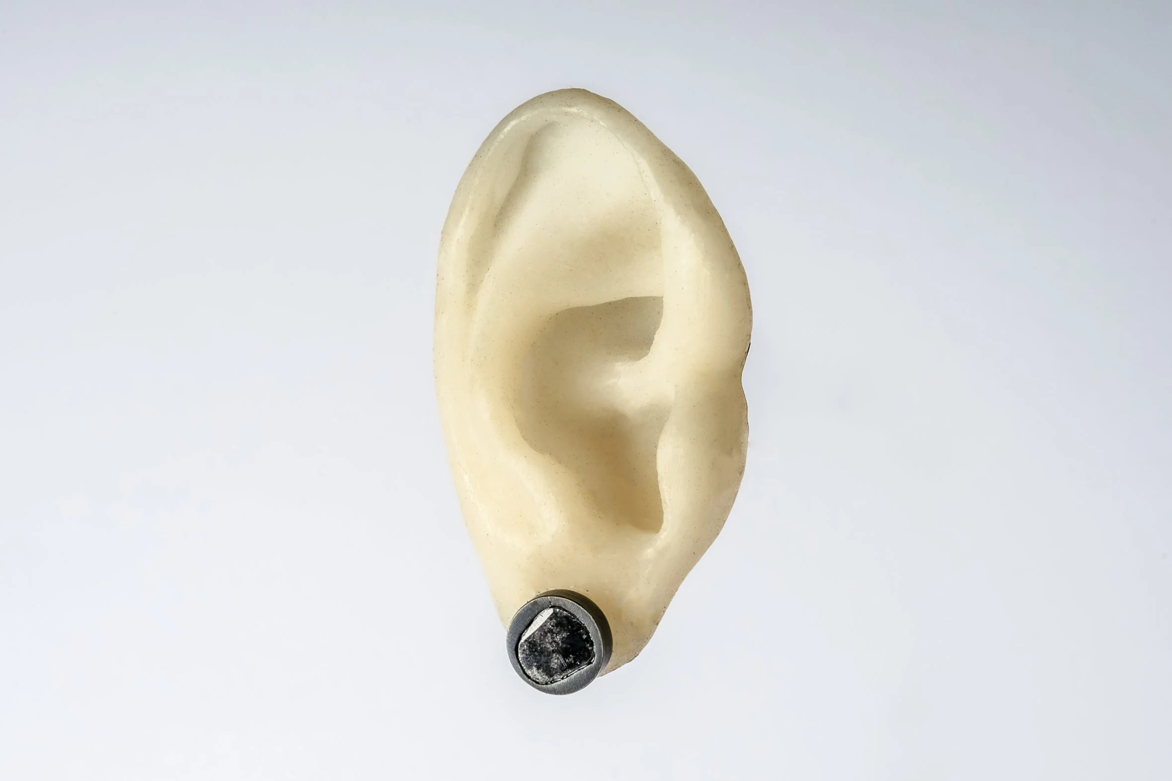 Stud Earring (0.6 CT, Diamond Slab, KA+DIA) - Image 2