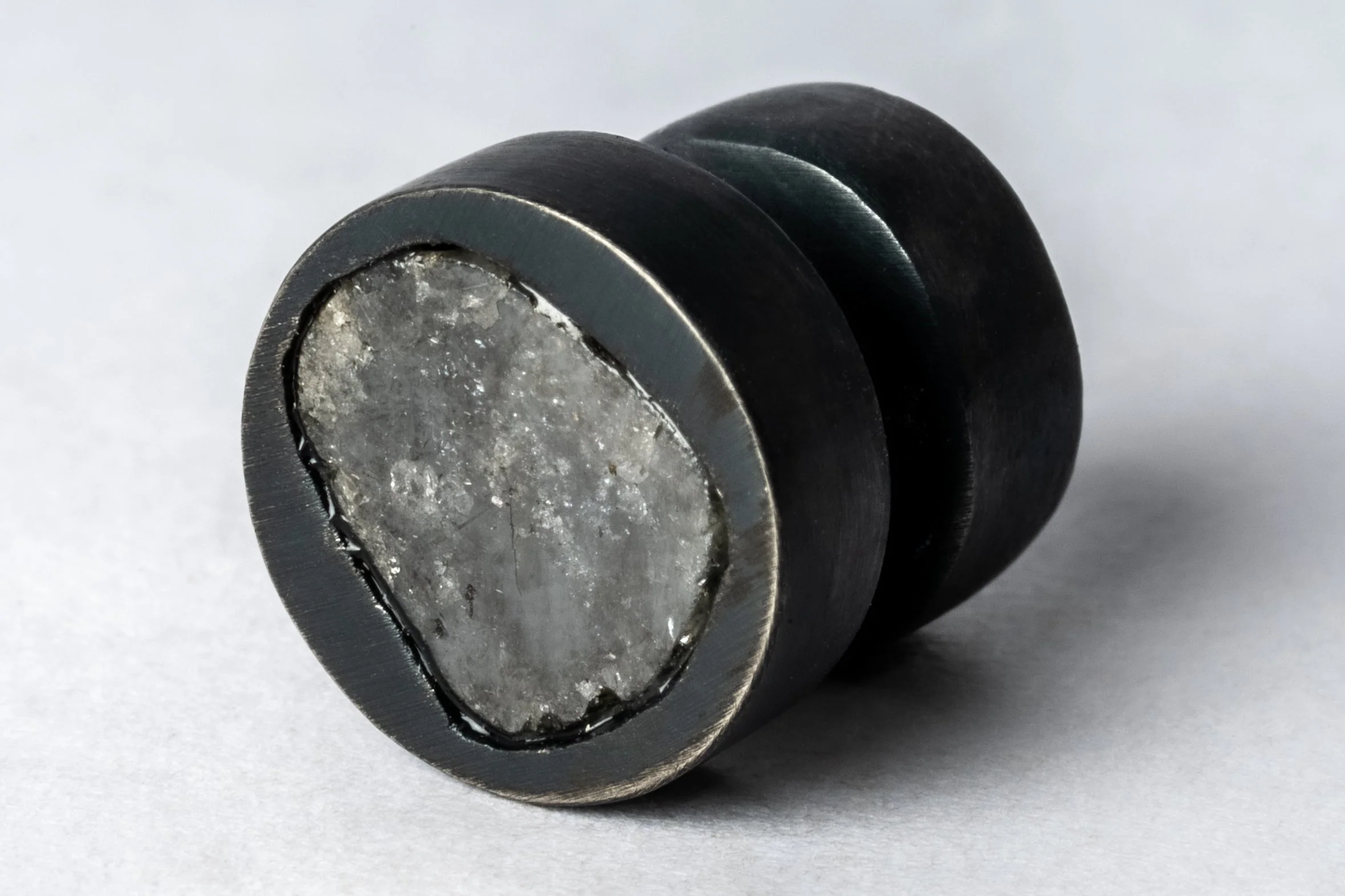 Stud Earring (0.6 CT, Diamond Slab, KA+DIA) - Image 3