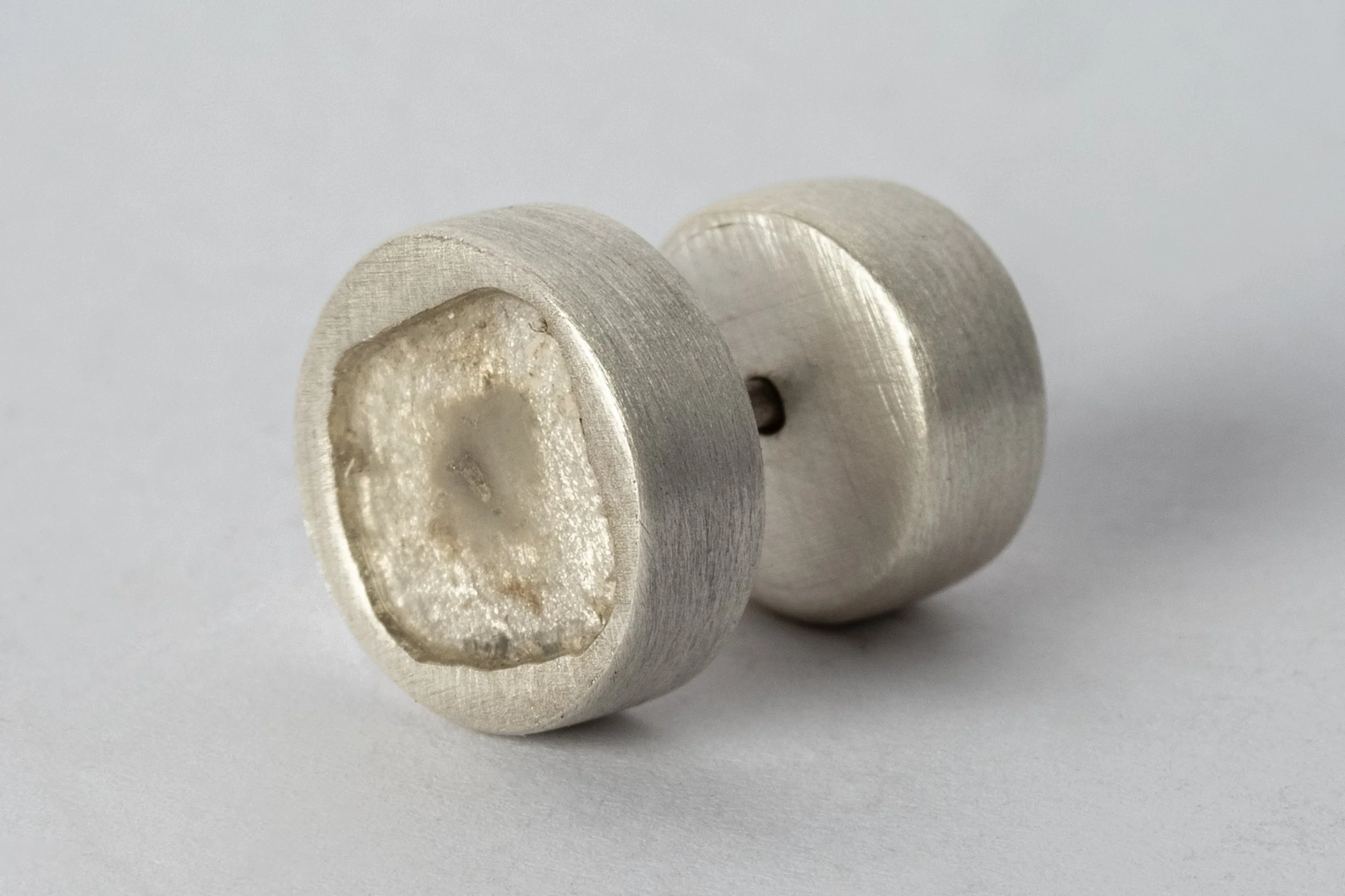 Stud Earring (0.6 CT, Diamond Slab, MA+DIA) - Image 3