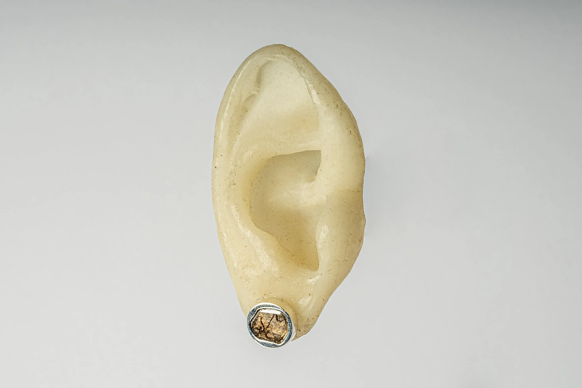 Stud Earring (0.6 CT, Diamond Slab, PA+DIA) - Image 2