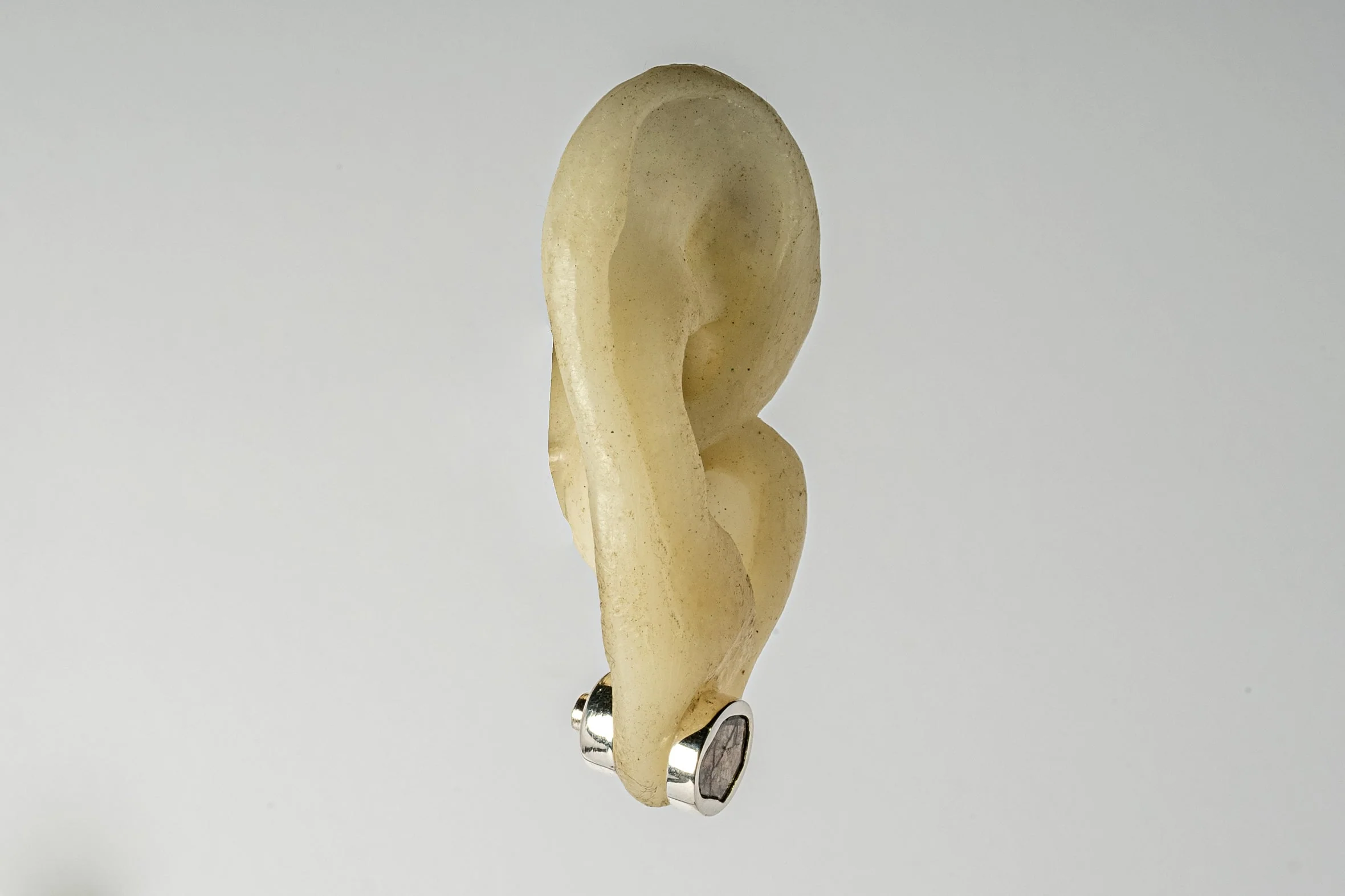 Stud Earring (0.6 CT, Diamond Slab, PA+DIA) - Image 6