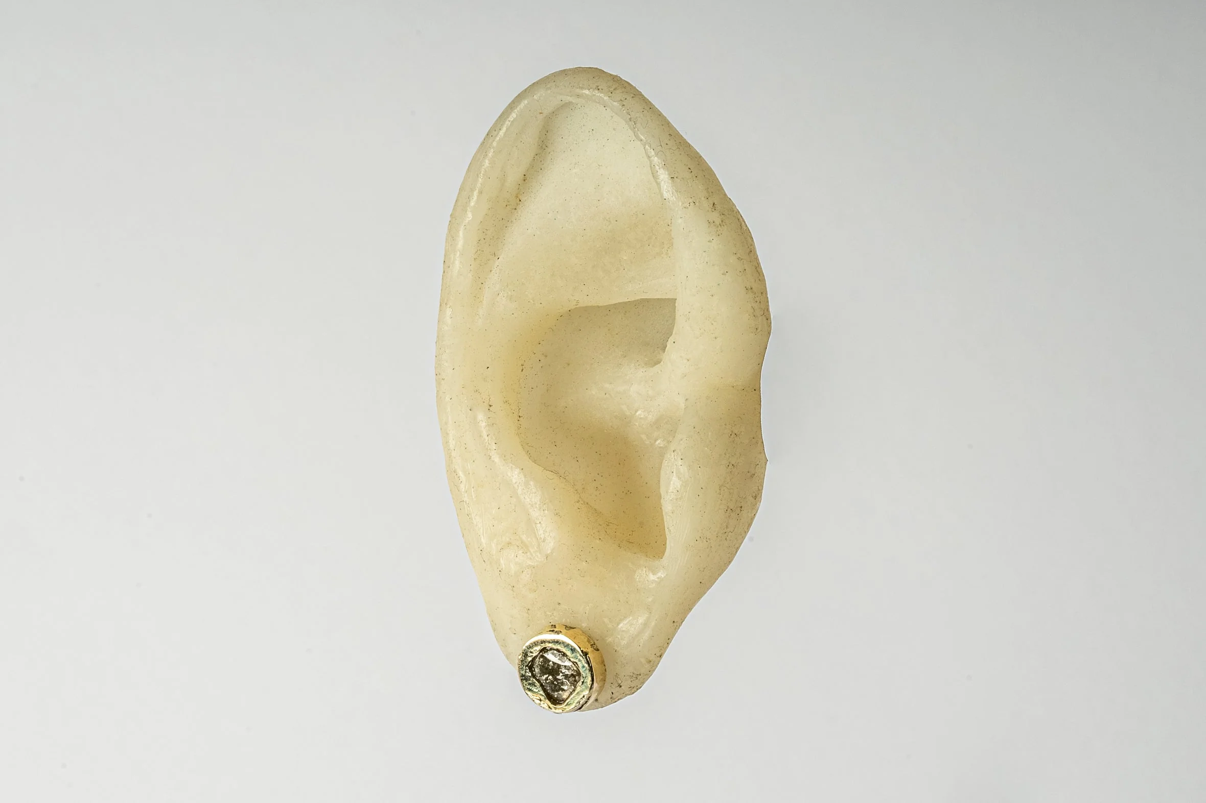 Stud Earring (Fuse, 0.2 CT, Diamond Slab, DA18K+DIA) - Image 2