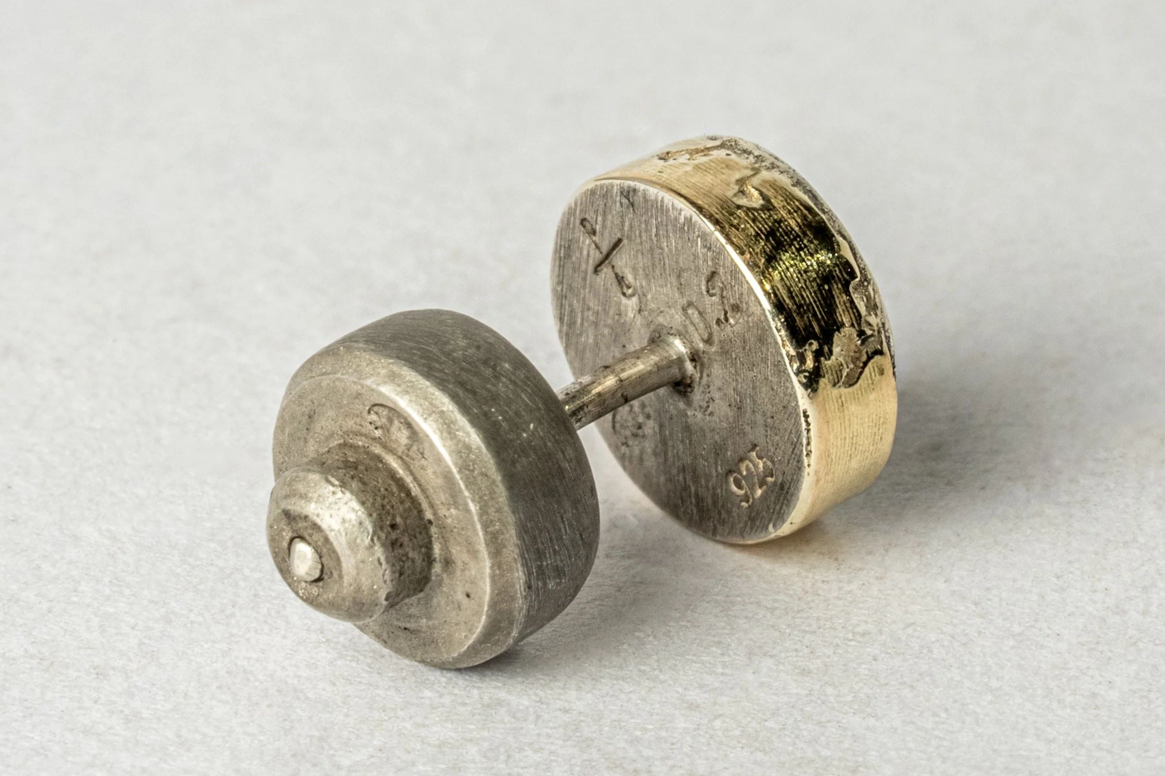 Stud Earring (Fuse, 0.2 CT, Diamond Slab, DA18K+DIA) - Image 4