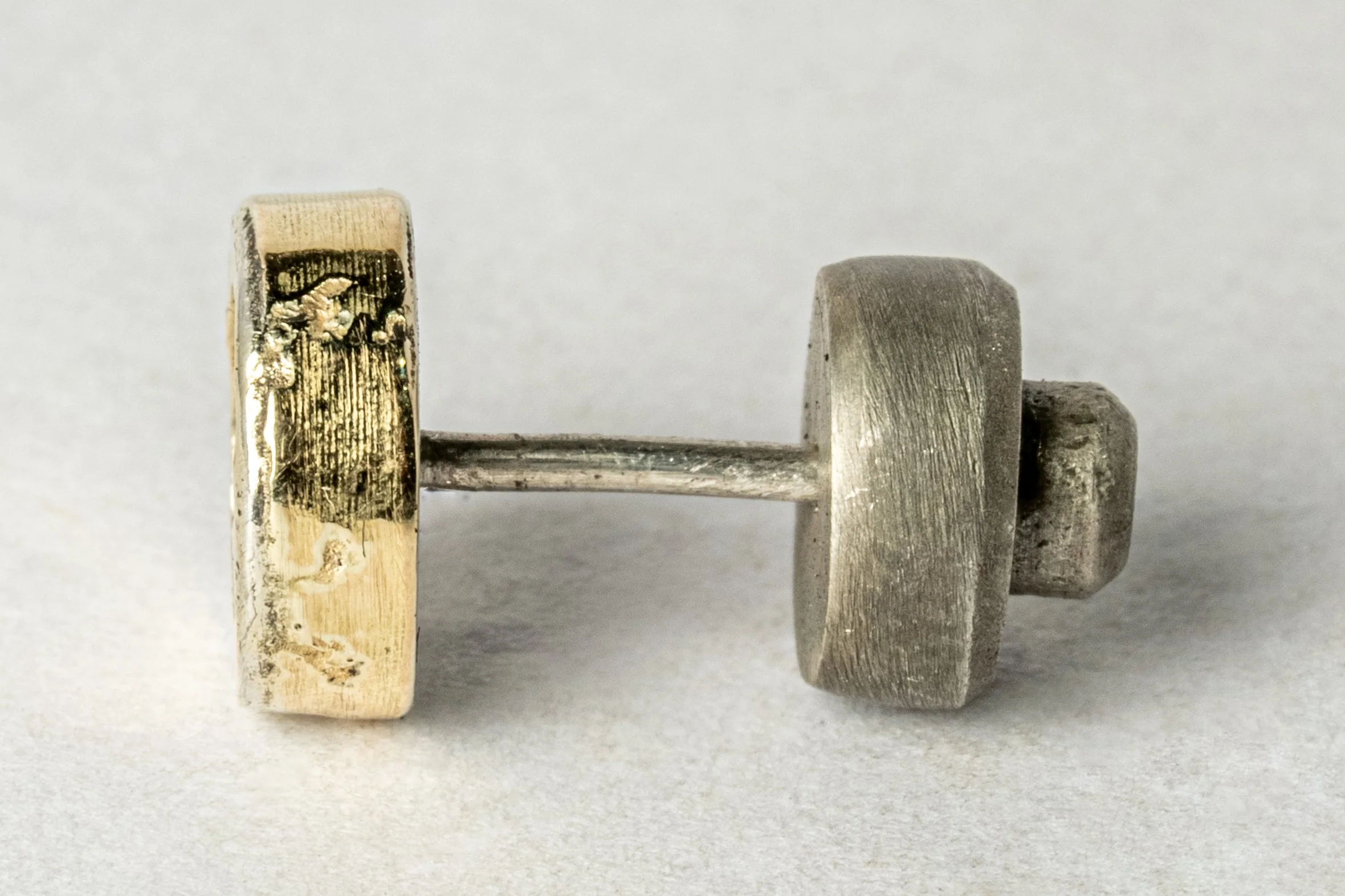 Stud Earring (Fuse, 0.2 CT, Diamond Slab, DA18K+DIA) - Image 5