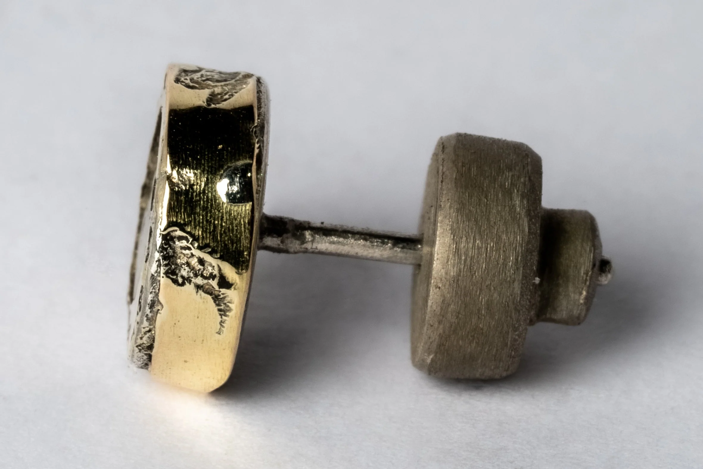 Stud Earring (Fuse, 0.4 CT, Diamond Slab, DA18K+DIA) - Image 5