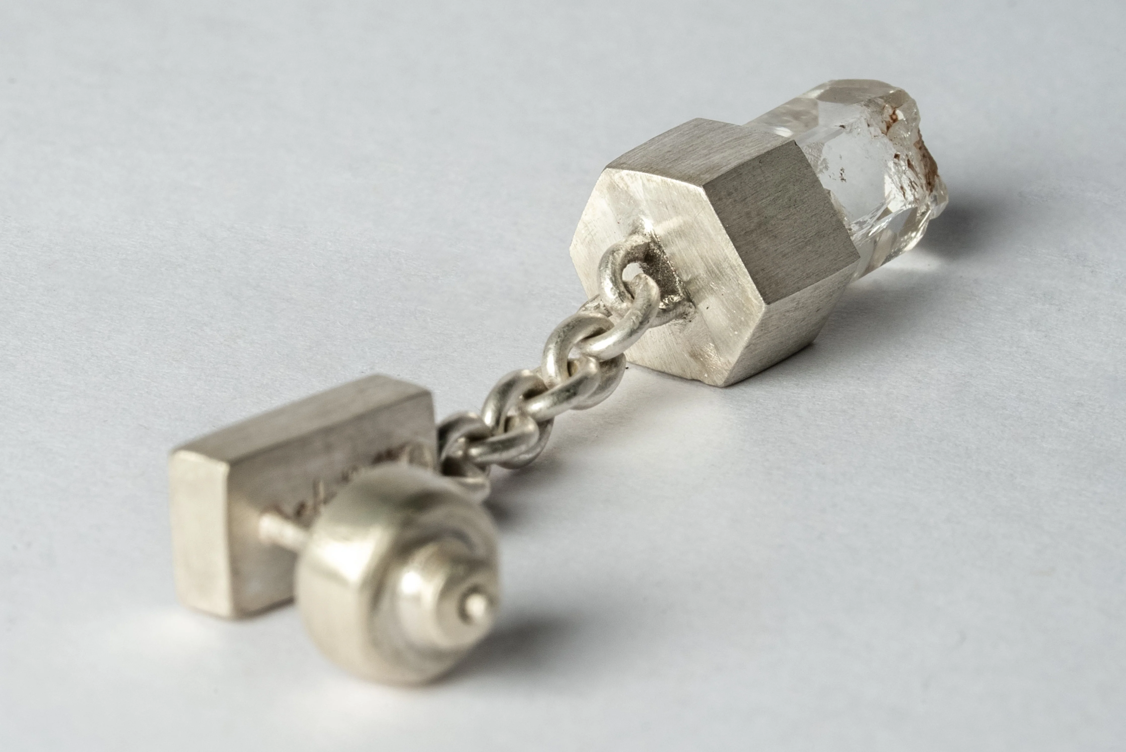 Talisman Dangle Earring (Phenakite, MA+PHE) - Image 4