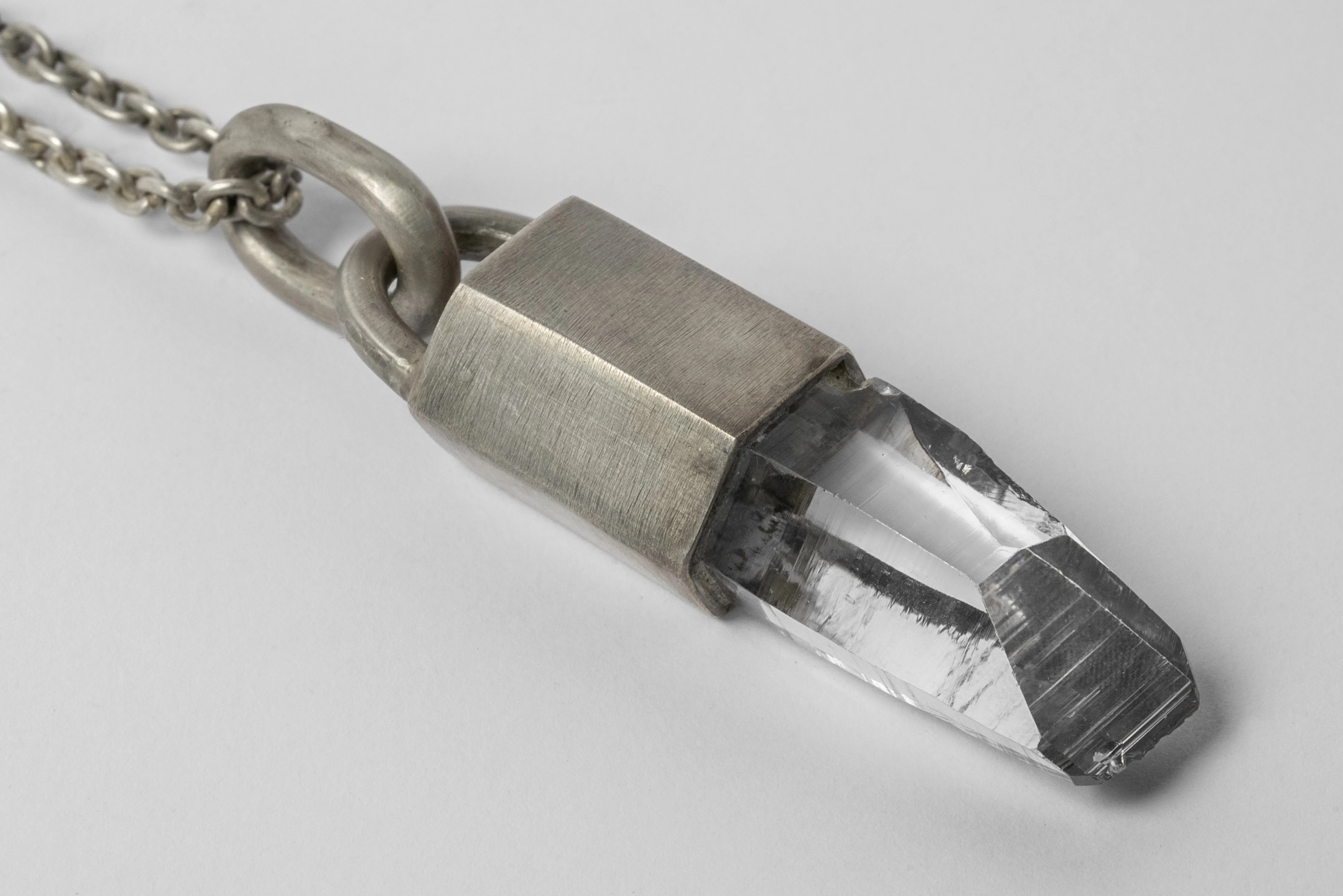 Talisman Necklace (Linked, Lemurian Quartz, DA+LEM) - Image 2