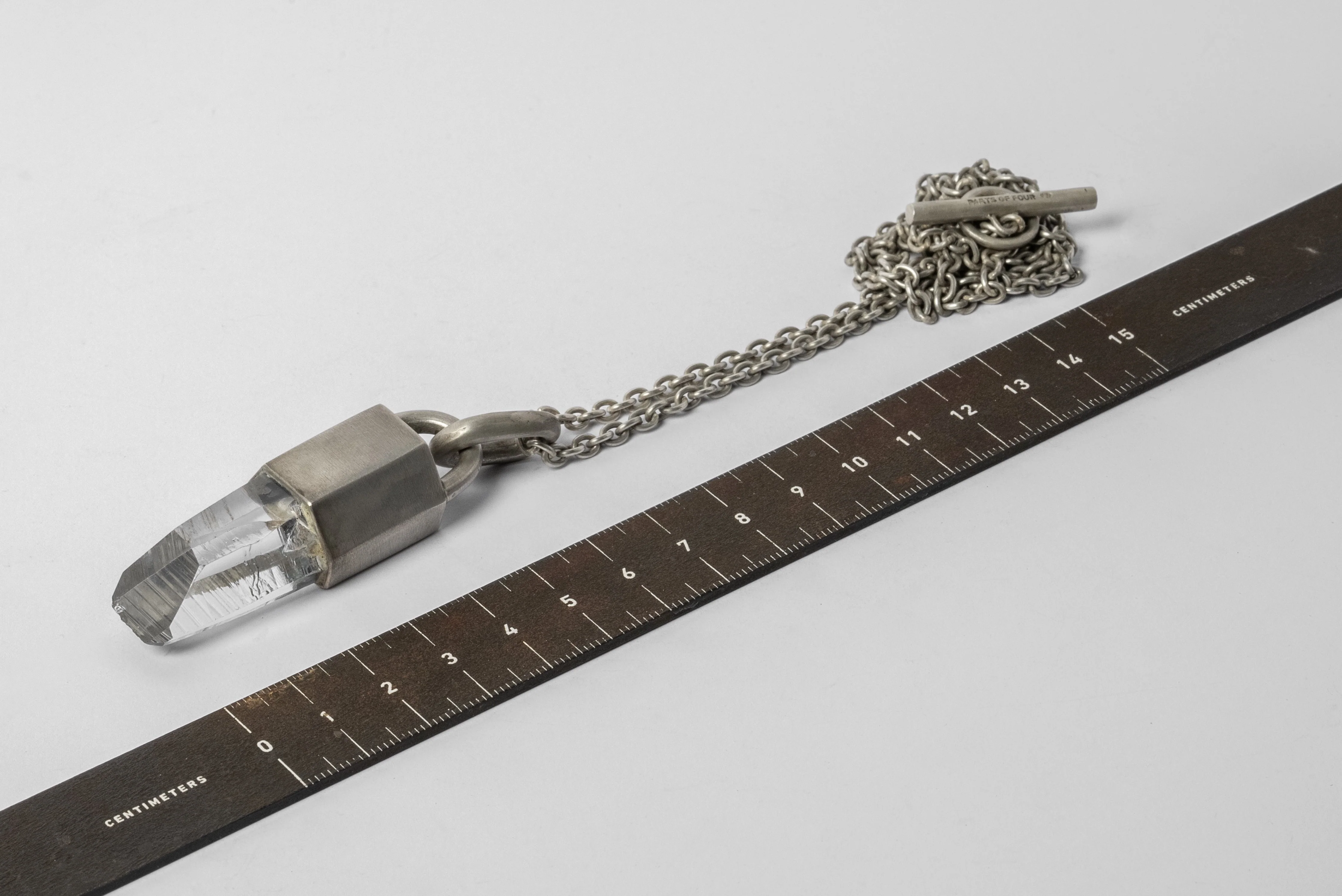 Talisman Necklace (Linked, Lemurian Quartz, DA+LEM) - Image 4