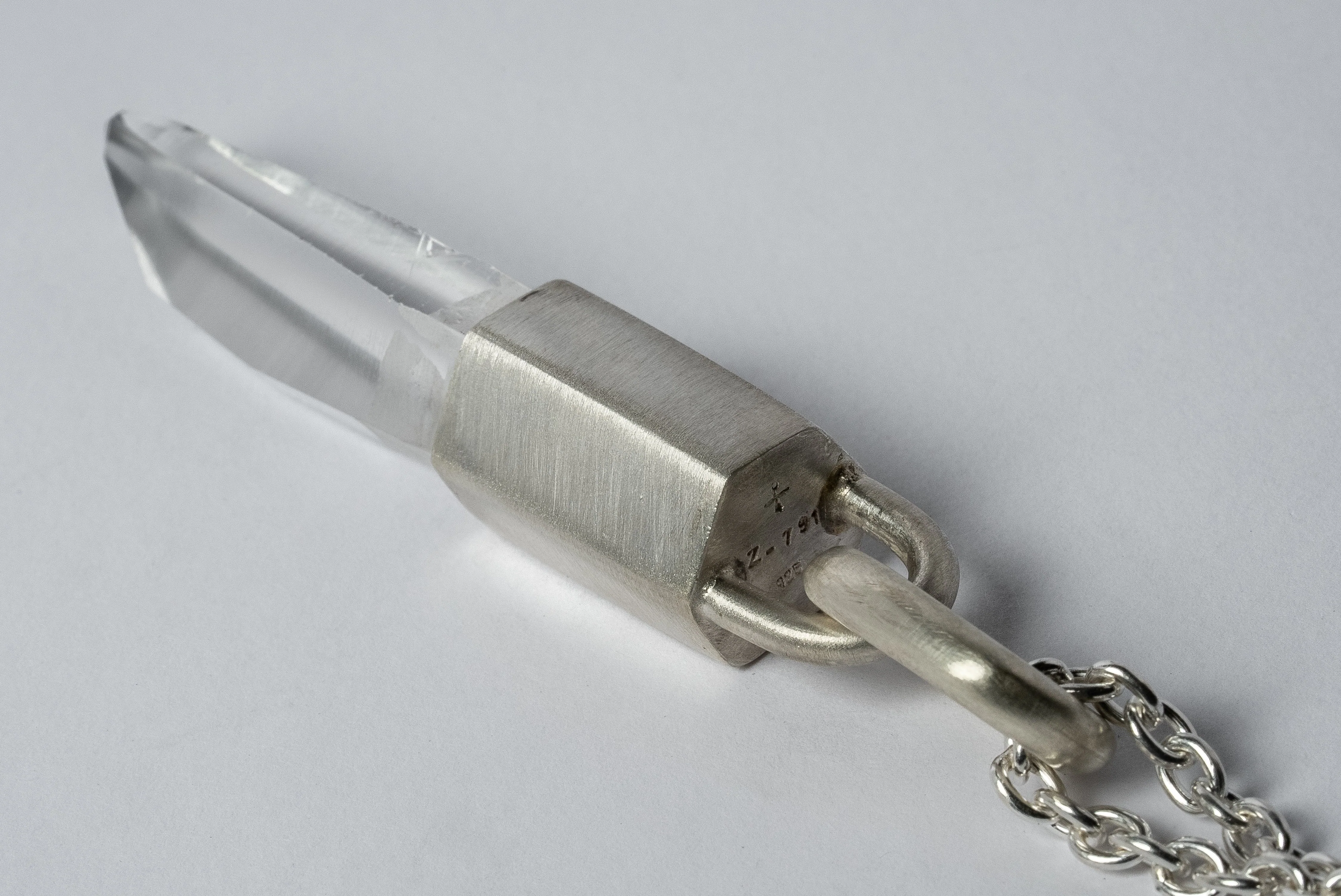 Talisman Necklace (Linked, Lemurian Quartz, MA+LEM) - Image 3